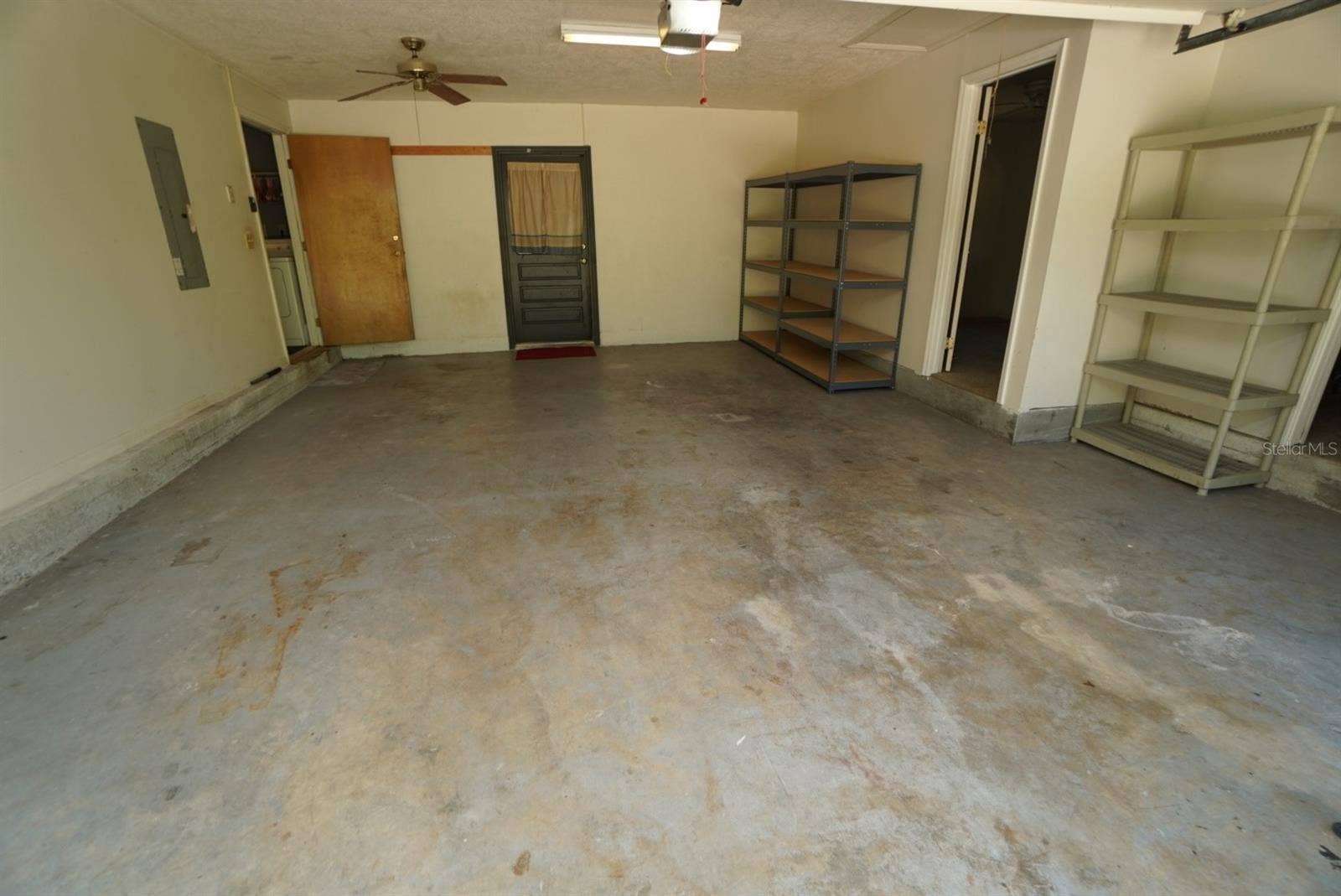 Garage has 2 rooms inside it