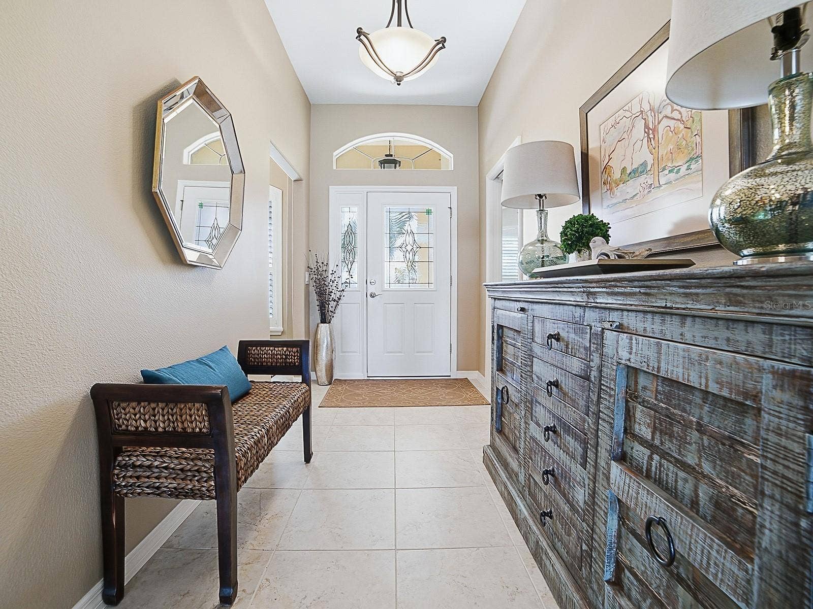 2269 KINCORD COURT, The Villages, FL 32162 Front Door from end of entry