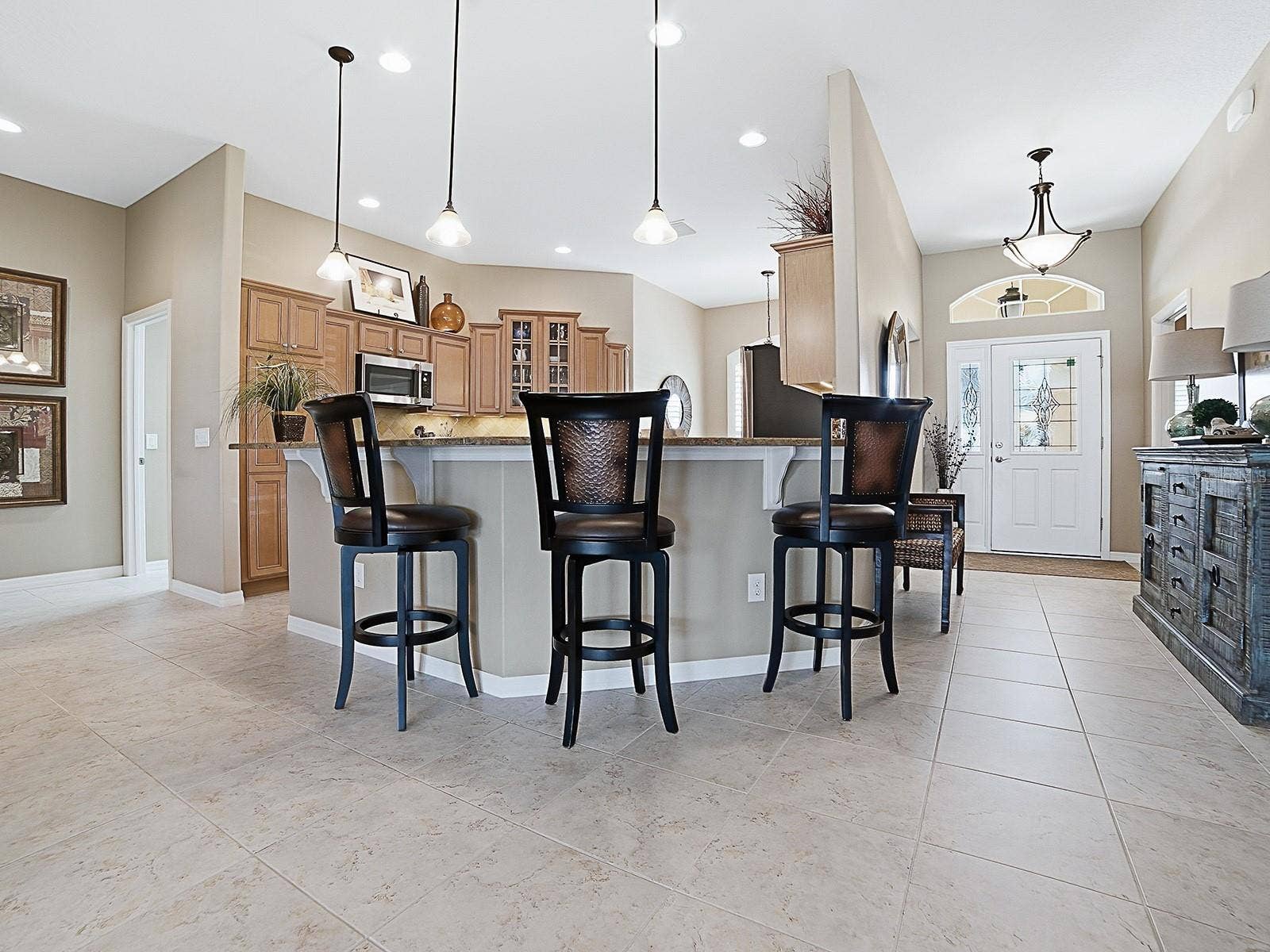 2269 KINCORD COURT, The Villages, FL 32162 Kitchen View from Living Room
