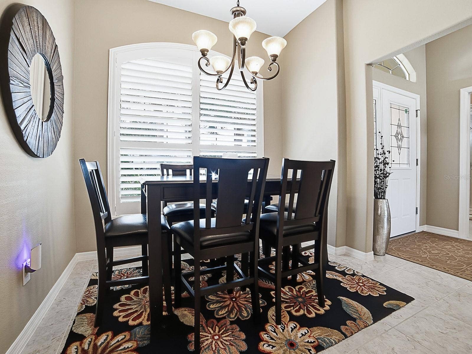 2269 KINCORD COURT, The Villages, FL 32162 Breakfast Table at front of Kitchen