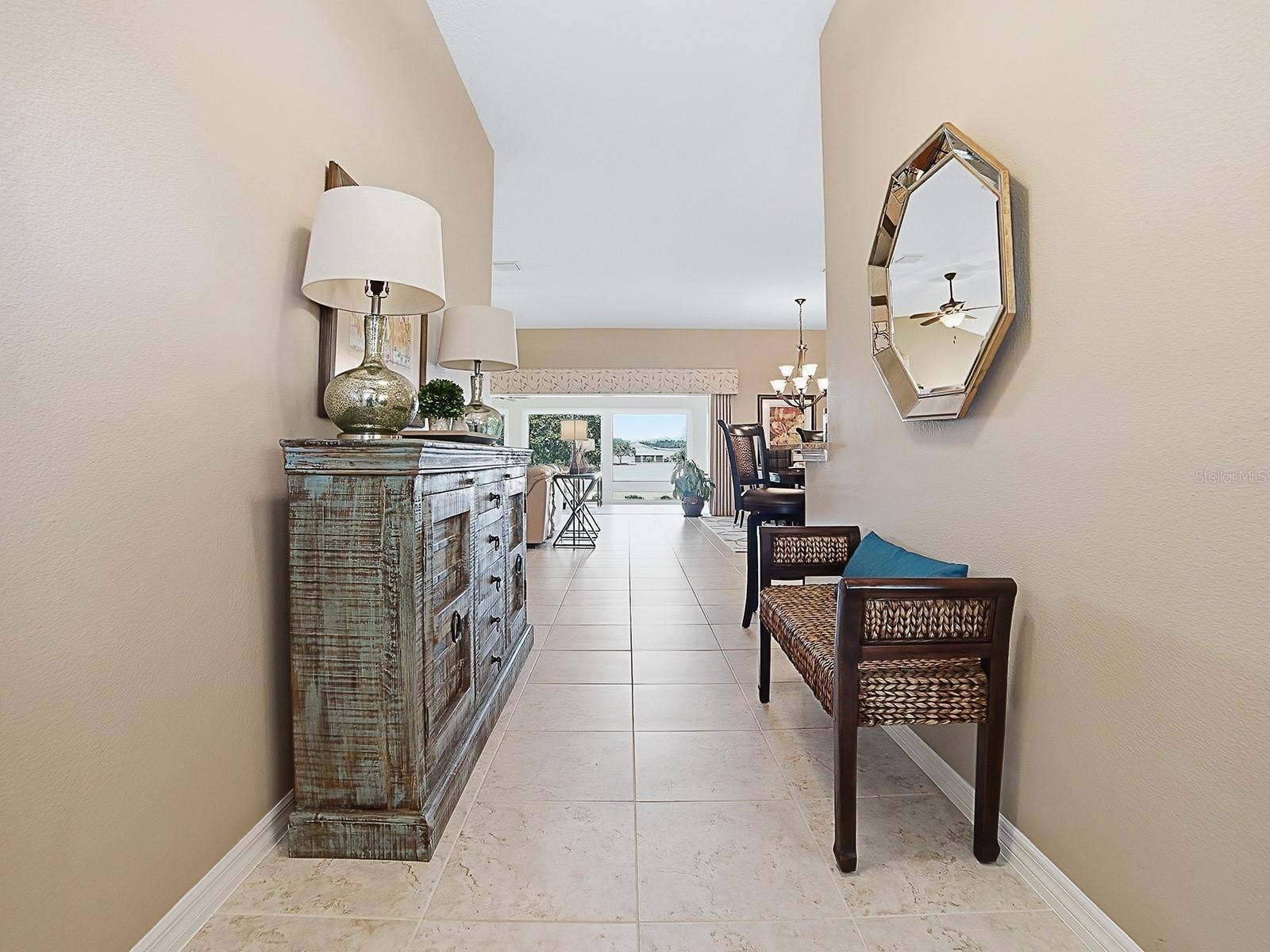 2269 KINCORD COURT, The Villages, FL 32162 View from front door looking into living room toward back of house