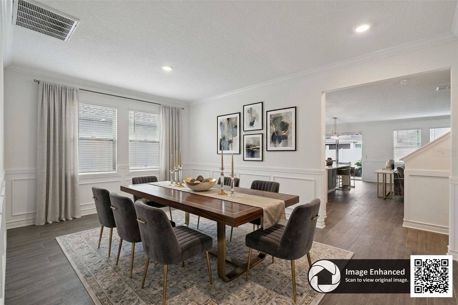 6175 SHAVASANA RD ROAD, Clermont, FL 34714 Virtually staged formal dining room area