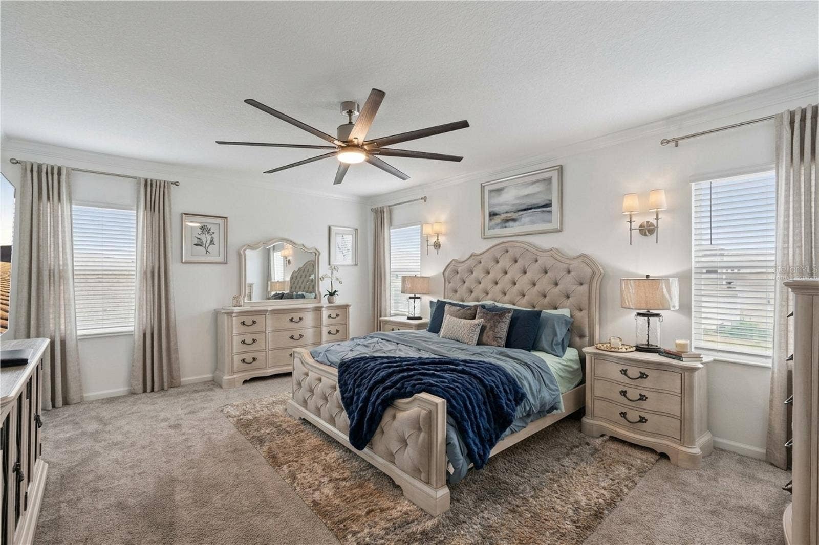 6175 SHAVASANA RD ROAD, Clermont, FL 34714 Virtually staged owner's suite