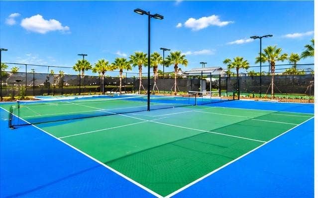 6175 SHAVASANA RD ROAD, Clermont, FL 34714 Well maintained tennis courts for residents to enjoy