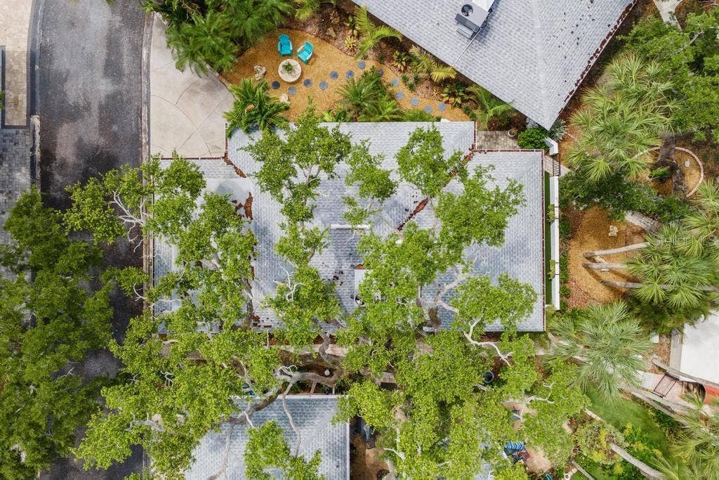 1229 MOONMIST CIRCLE, #P6, Sarasota, FL 34242 Aerial View - HVAC Replaced 2023