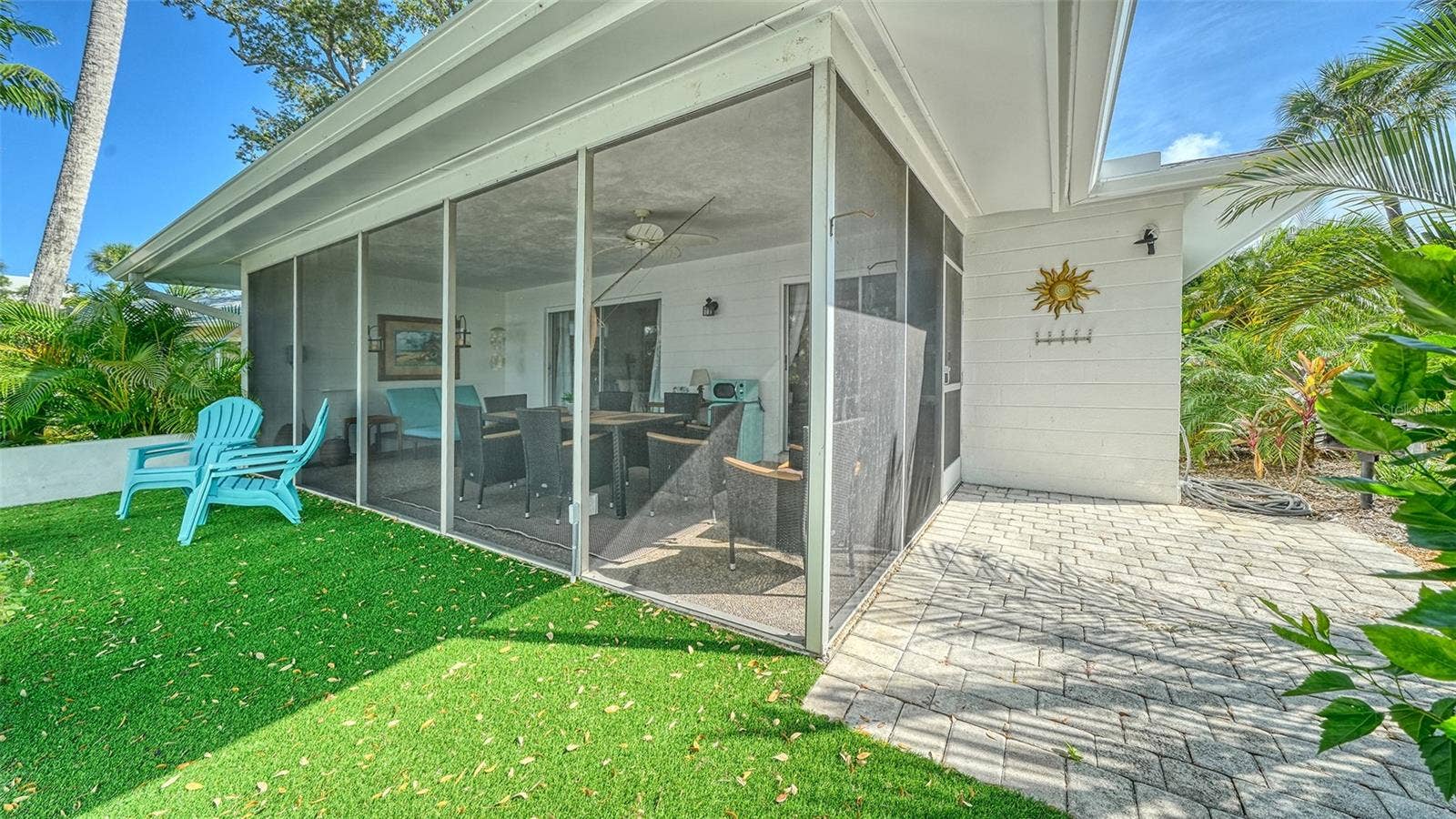 1229 MOONMIST CIRCLE, #P6, Sarasota, FL 34242 Rear Lanai View