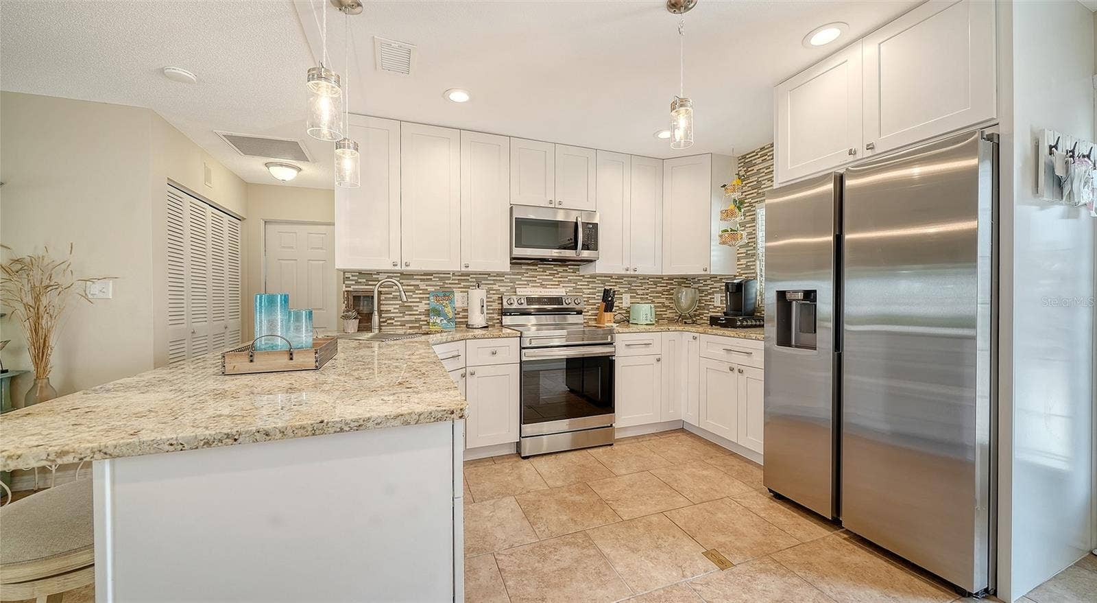1229 MOONMIST CIRCLE, #P6, Sarasota, FL 34242 Renovated Kitchen