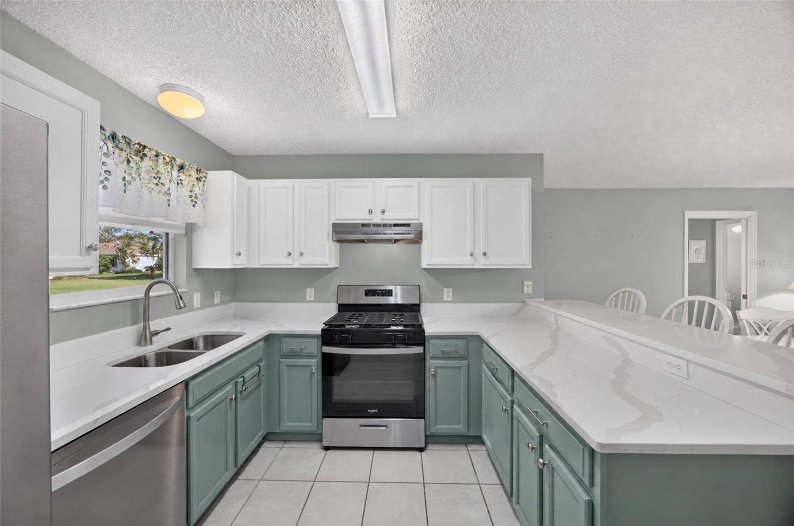 Gas Range with vent Hood