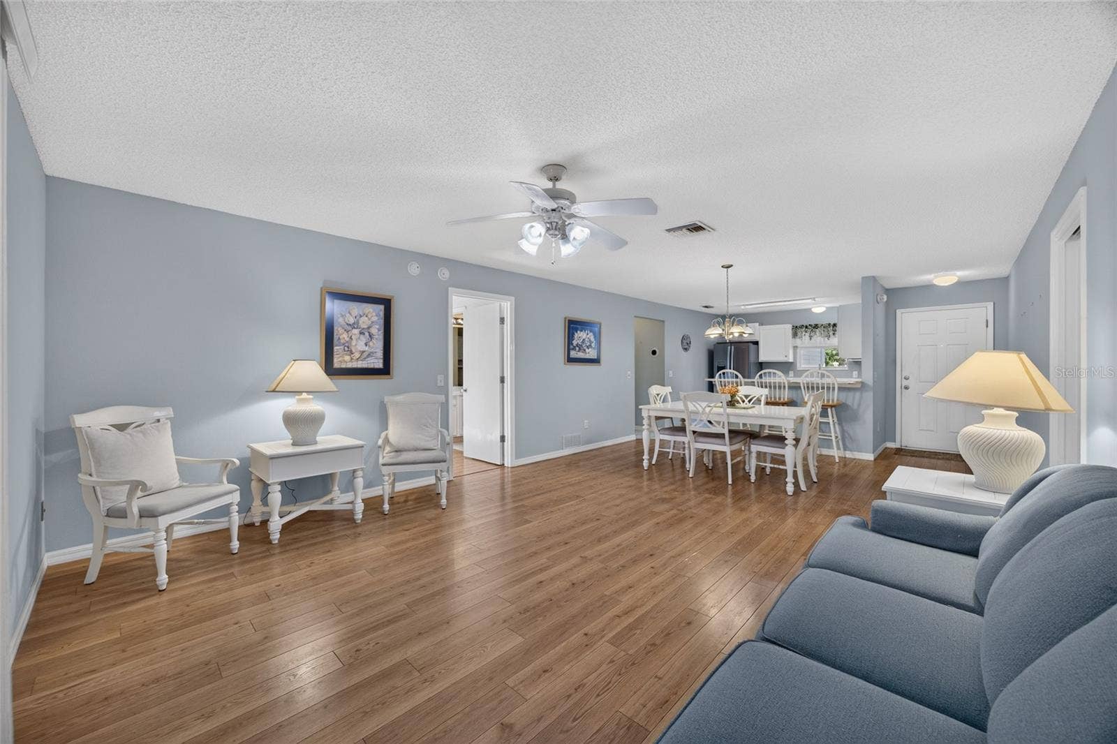 Ceiling Fan in Living Room