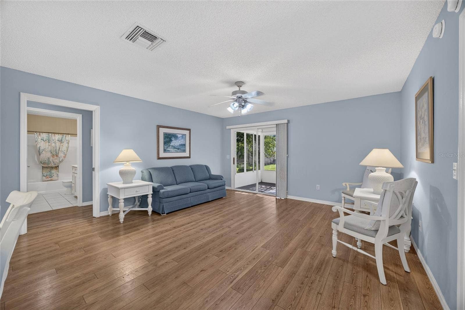 Living Room to Guest Wing