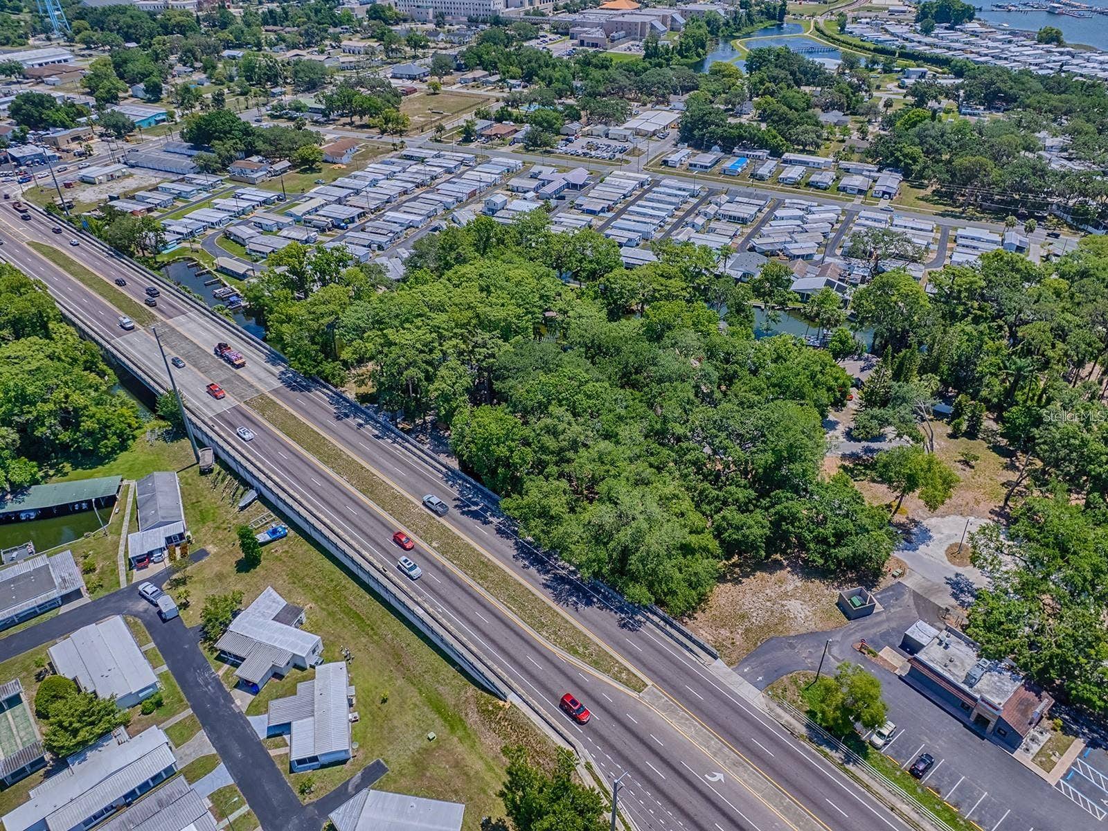 LION LANE, Tavares, FL 32778 Aerial from Dead River Road