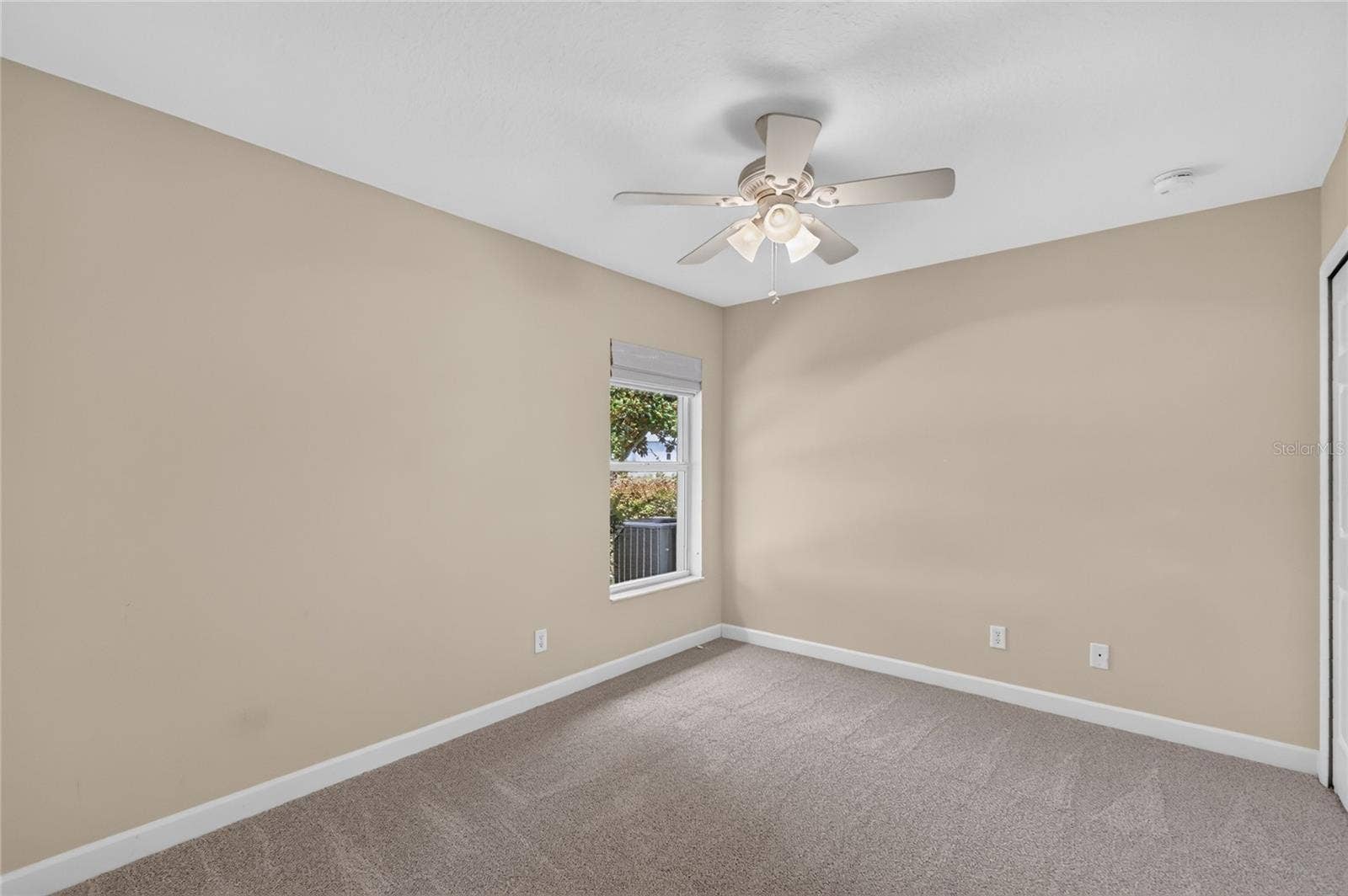 Bedroom 3 is spacious and could be used as a den, office or guest bedroom.