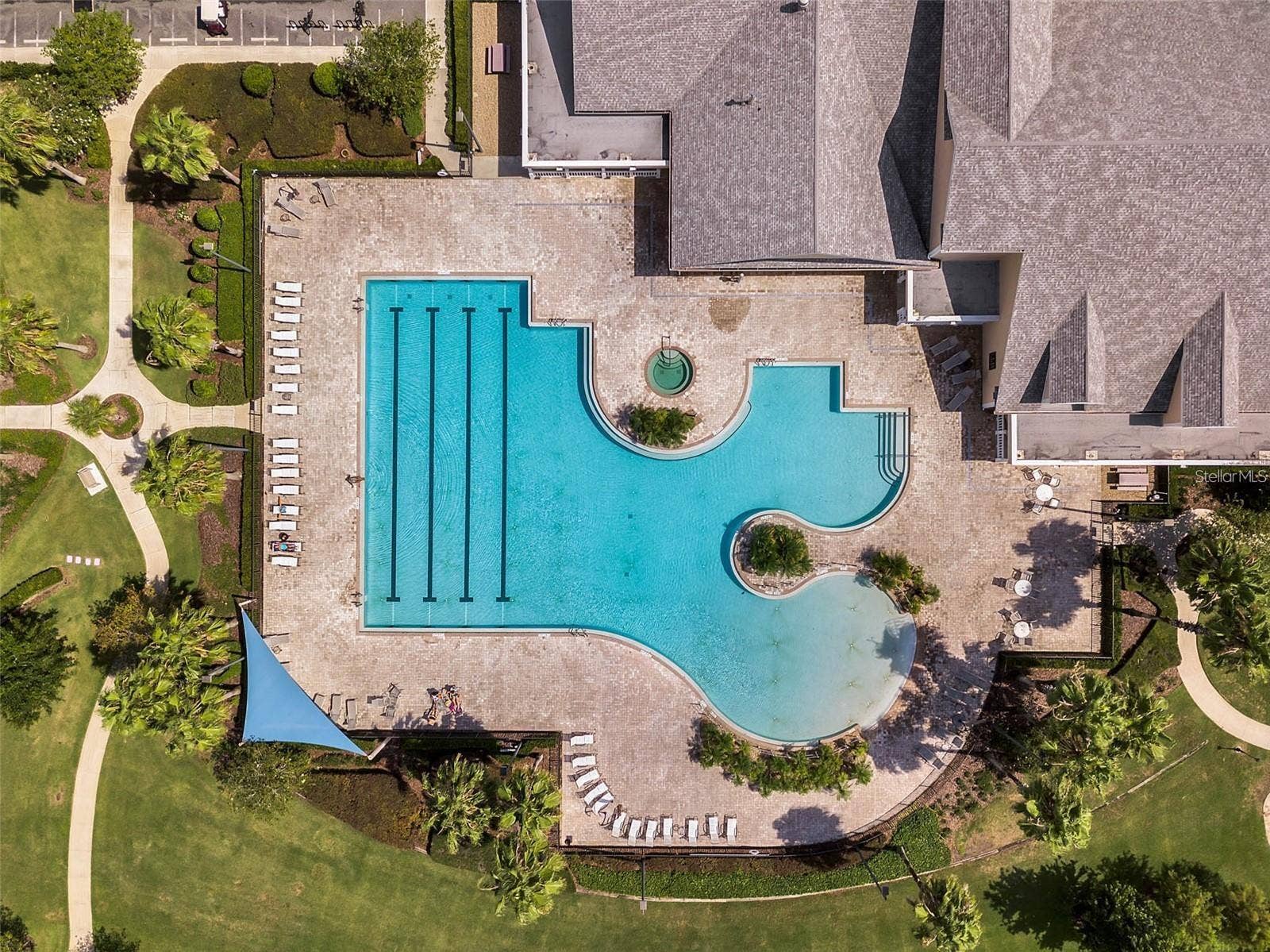 Resort styled pool