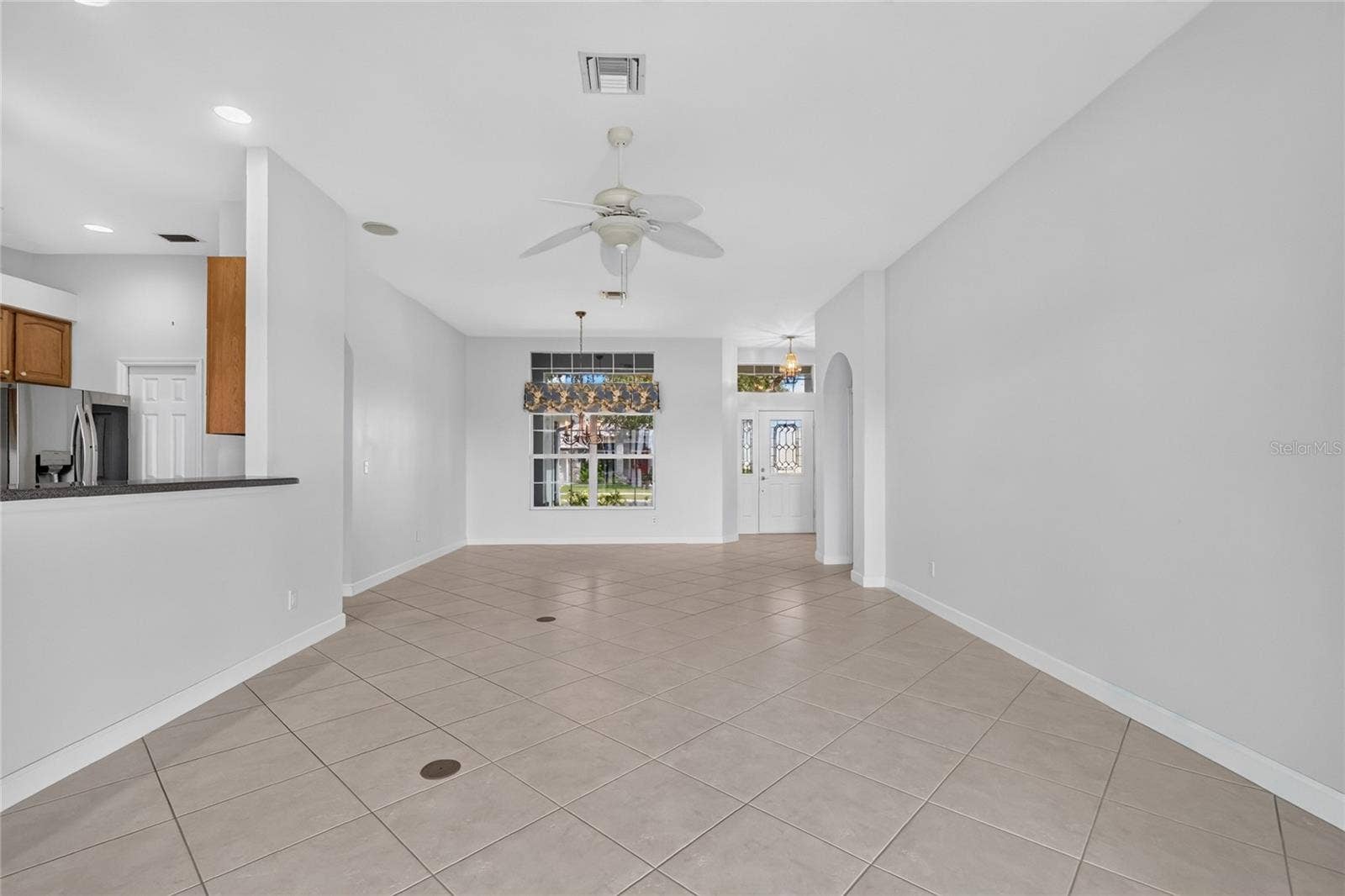 There is room to expand your dining room to accomodate all your guests.