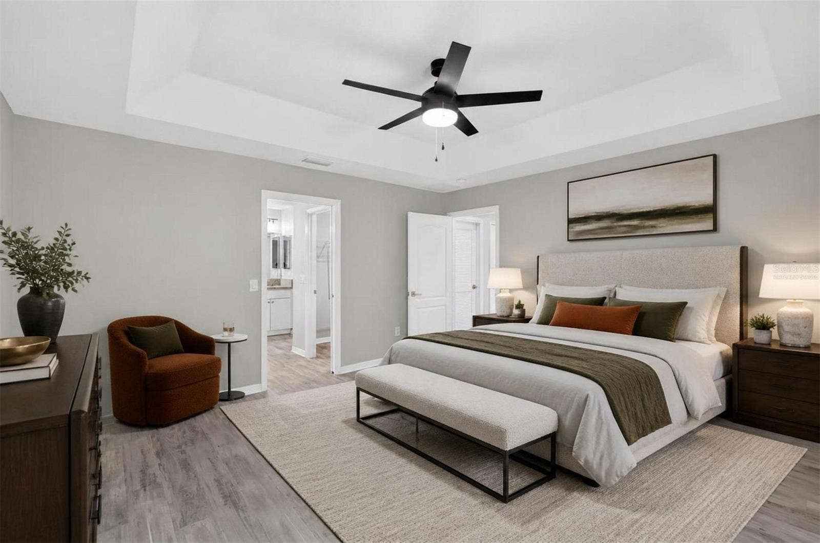 3254 ZIPPERER WAY, The Villages, FL 32163 Primary Bedroom-Virtually Staged