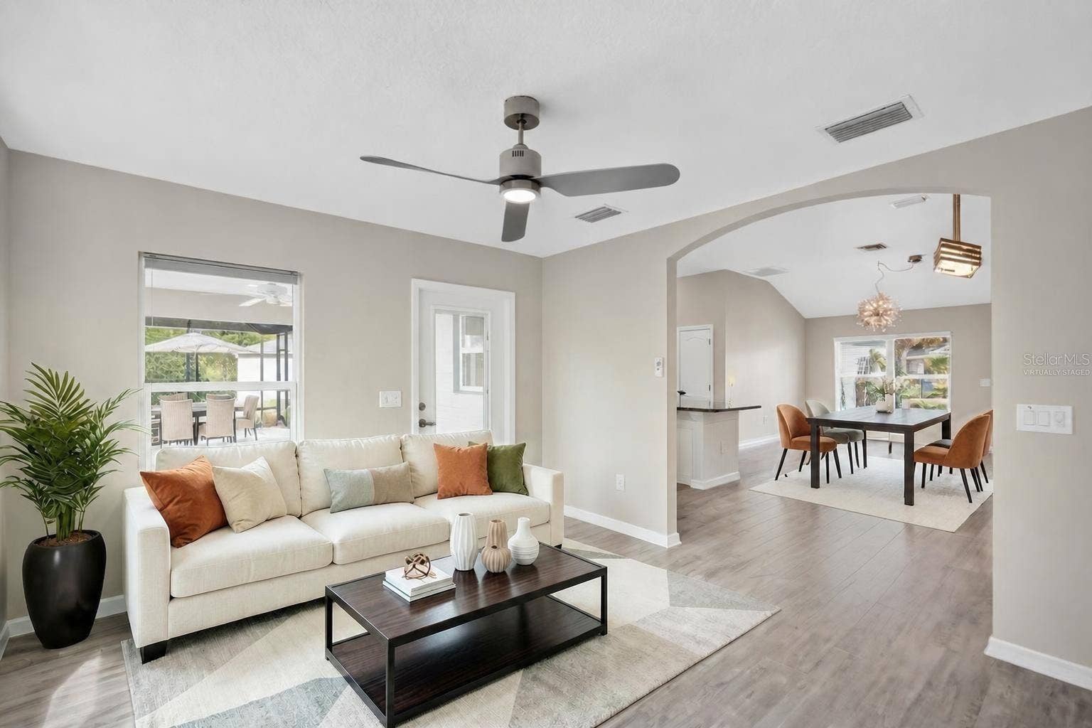 3254 ZIPPERER WAY, The Villages, FL 32163 Florida Room -Virtually Staged