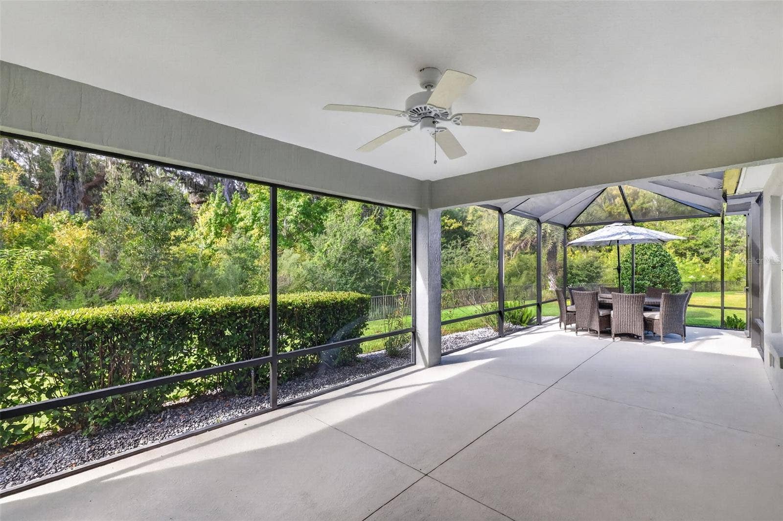 3254 ZIPPERER WAY, The Villages, FL 32163 Expansive Lanai with Extended Birdcage with PRIVATE PRESERVE VIEWS