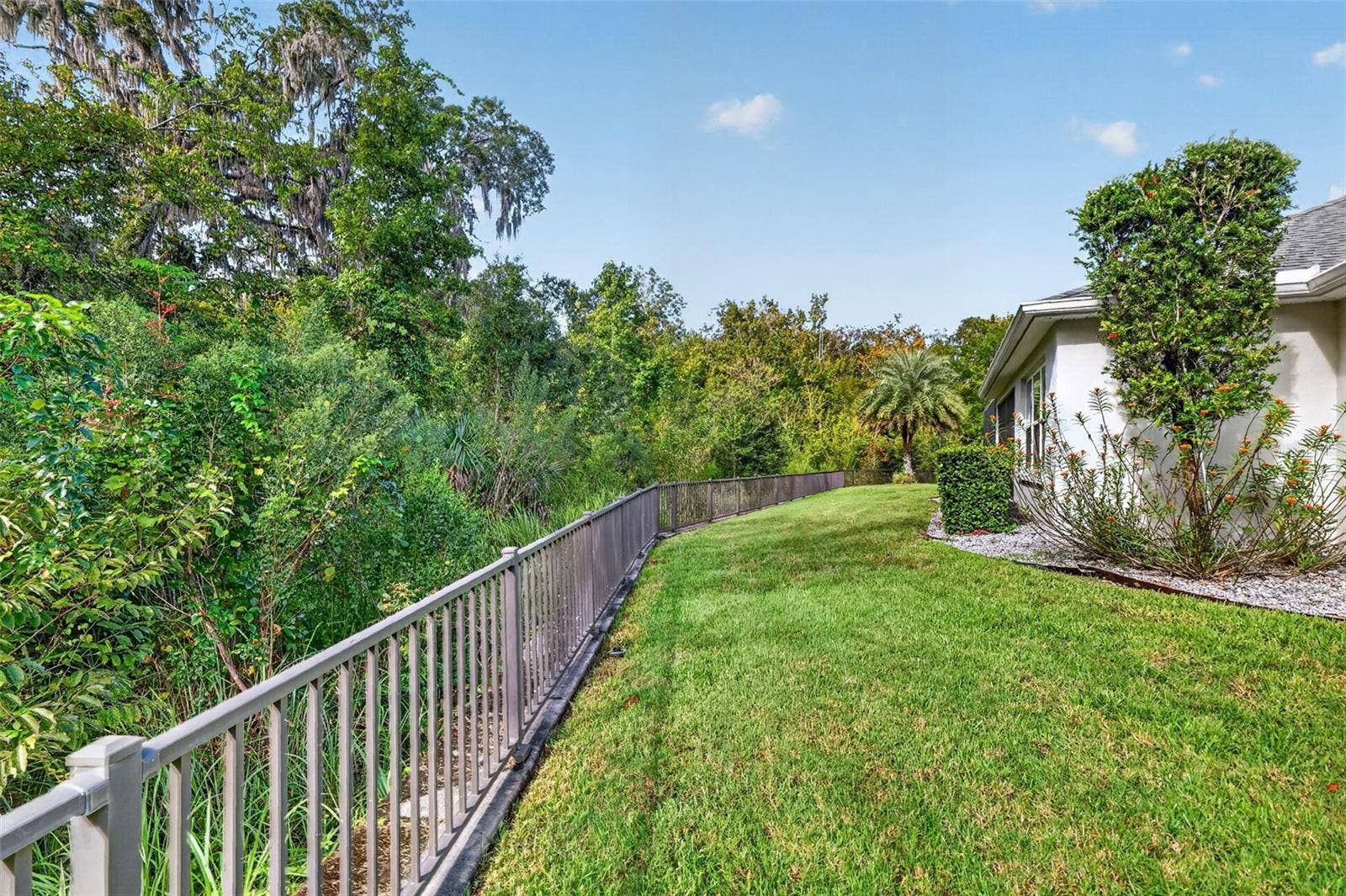 3254 ZIPPERER WAY, The Villages, FL 32163 Rear Yard with PRESERVE VIEWS
