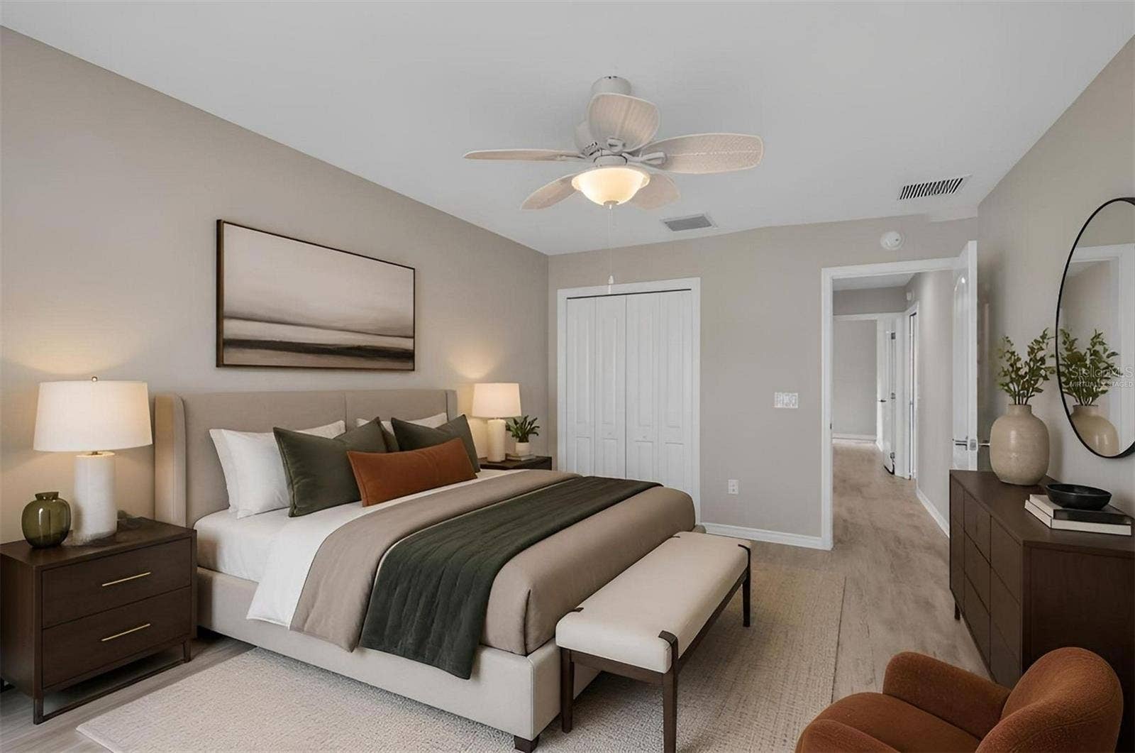 3254 ZIPPERER WAY, The Villages, FL 32163 Second Bedroom-Virtually Staged