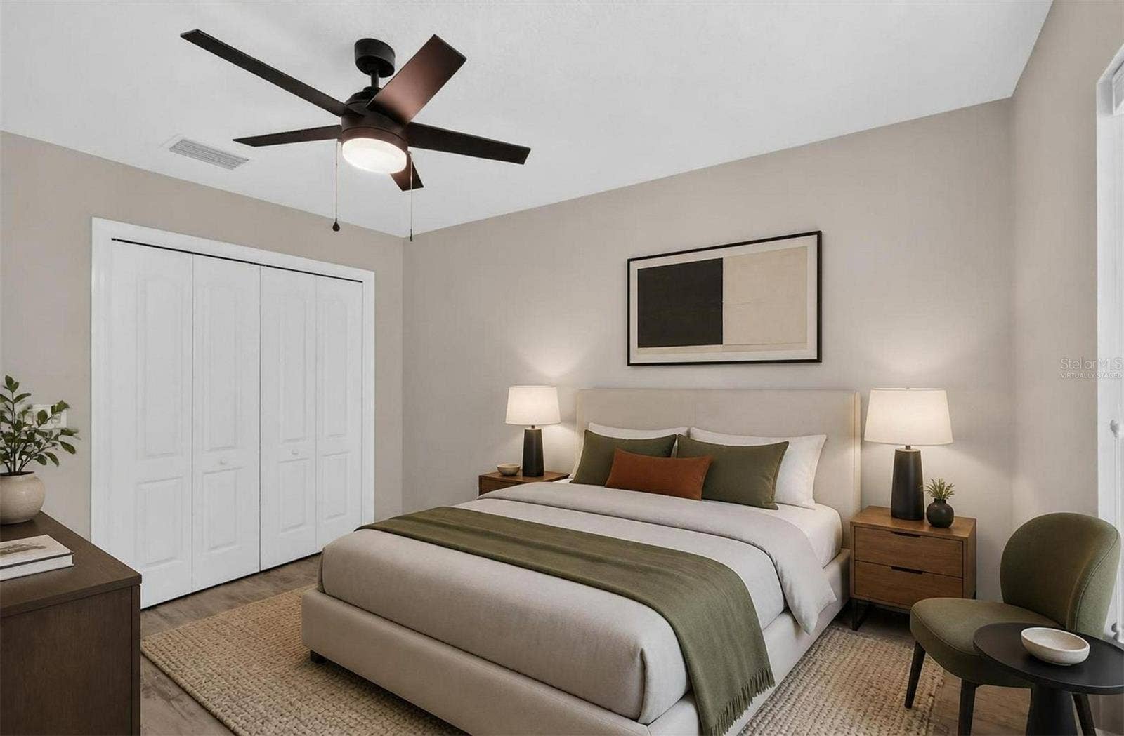 3254 ZIPPERER WAY, The Villages, FL 32163 Third Bedroom-Virtually Staged