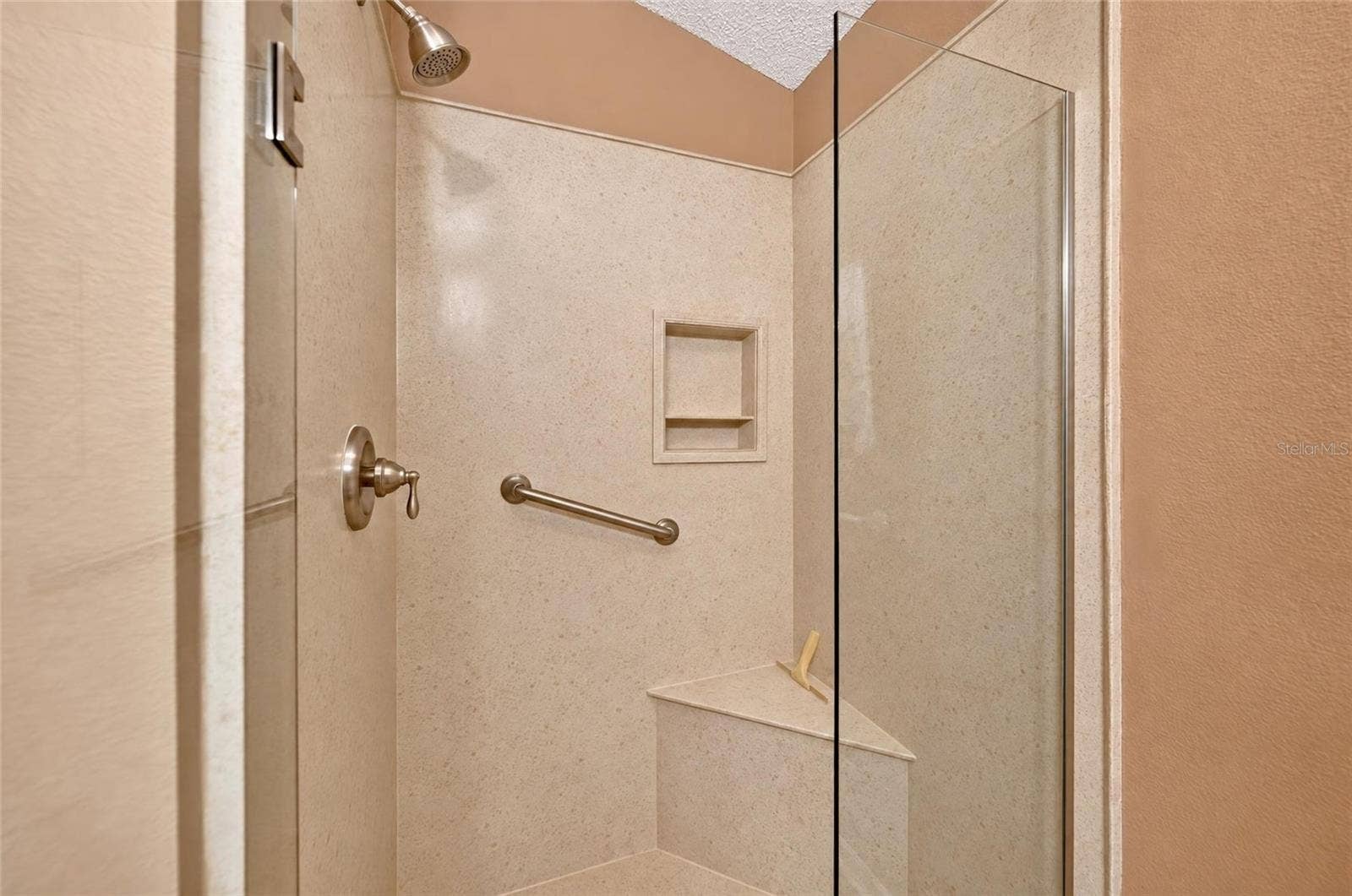 Primary bathroom shower