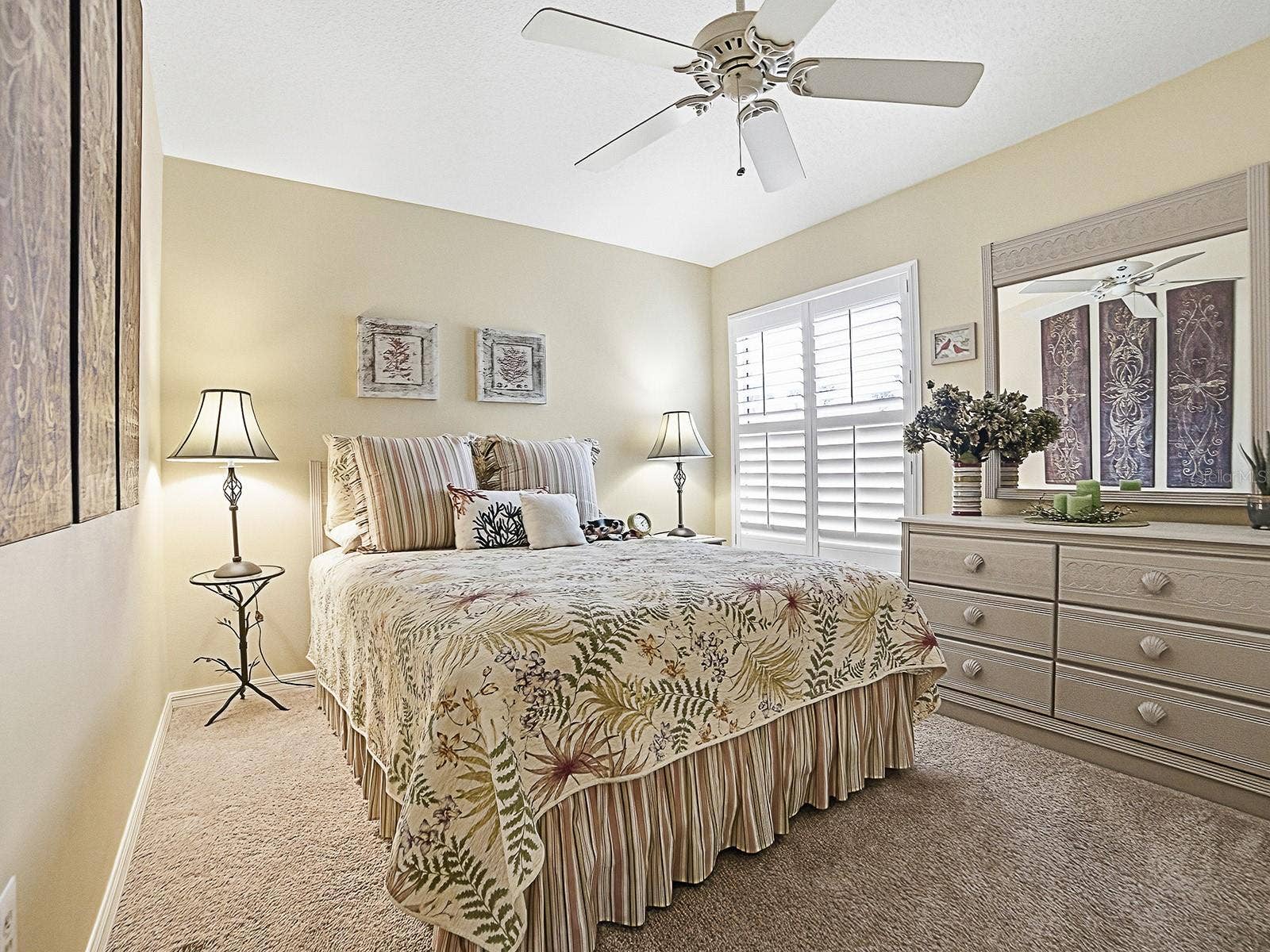 1530 BARNWELL PLACE, The Villages, FL 32162 Guest Bedroom fully furnished to move right in