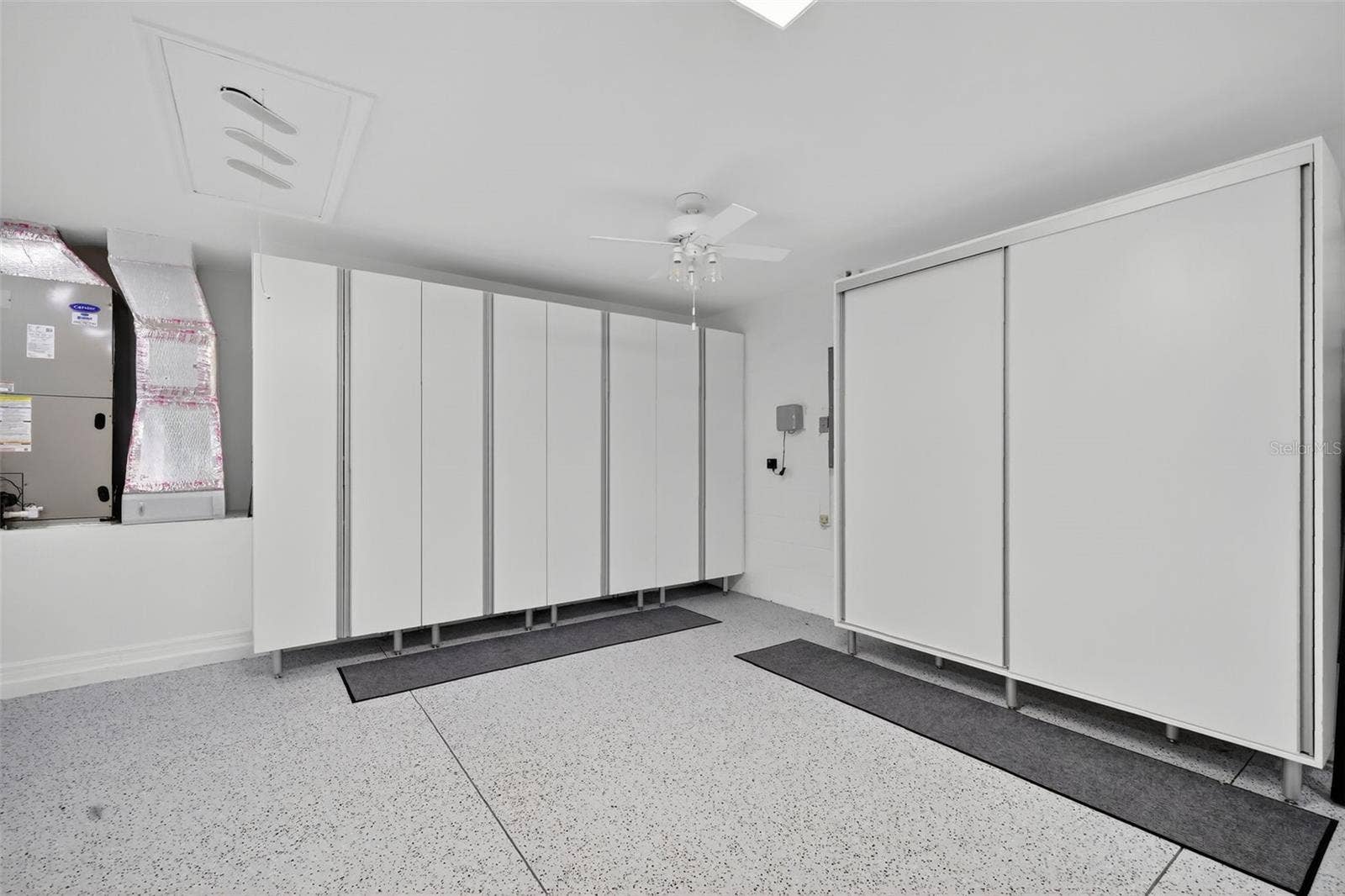 1201 BARCELONA DRIVE, The Villages, FL 32159 Garage with Custom Storage Closets