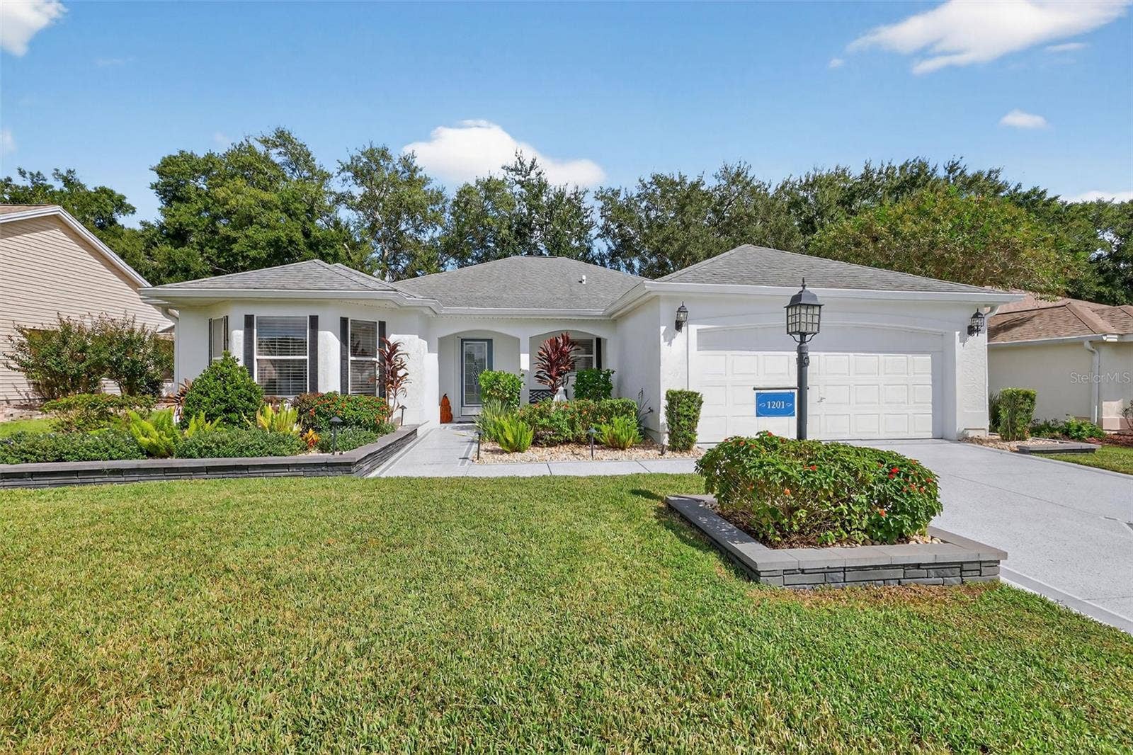 1201 BARCELONA DRIVE, The Villages, FL 32159 Front Elevation