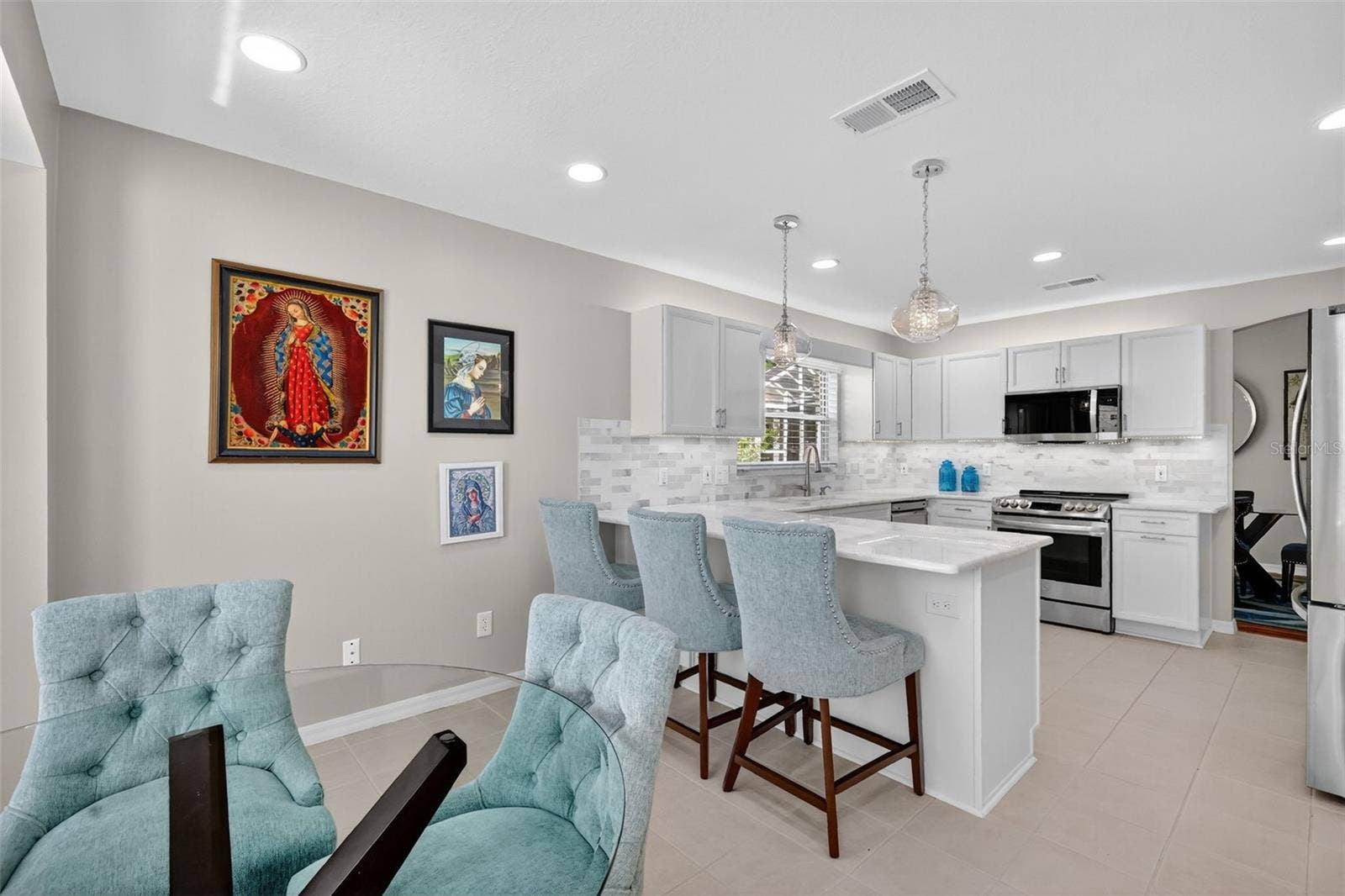 1201 BARCELONA DRIVE, The Villages, FL 32159 Kitchen and Dinette