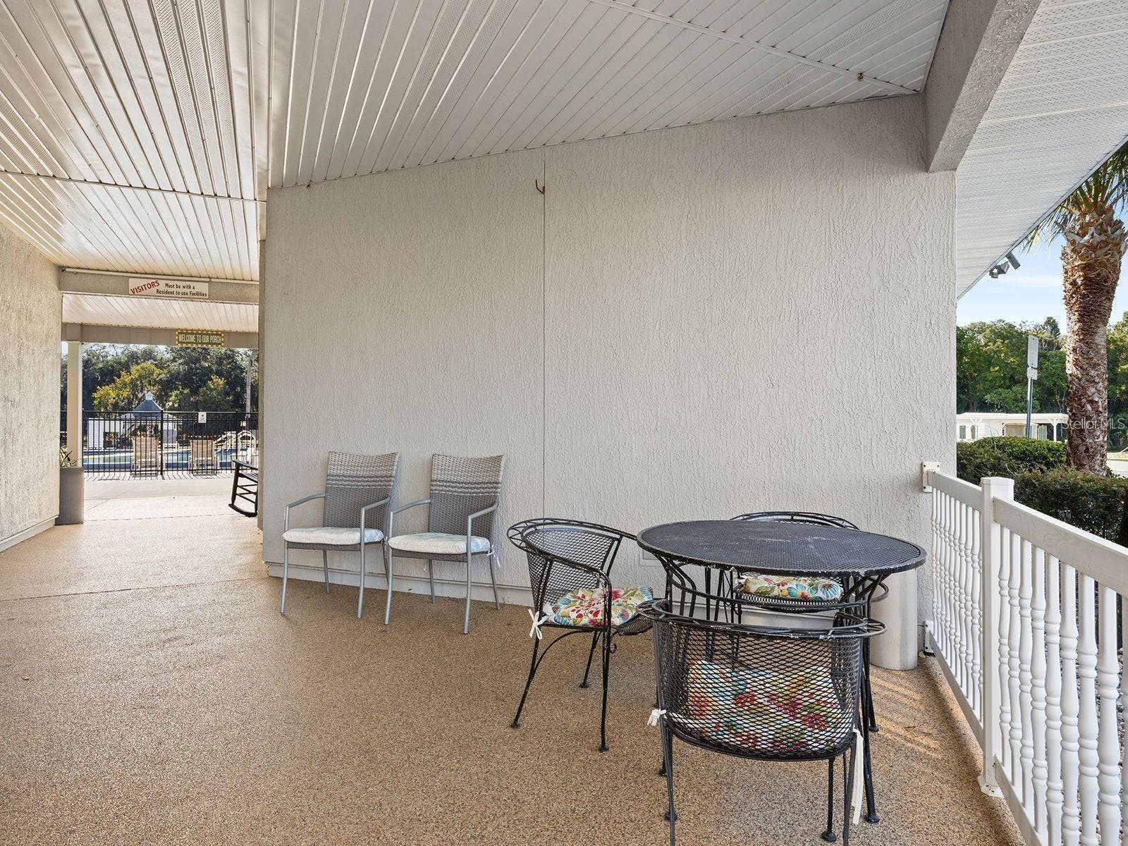 Walkway to Additional Buildings
