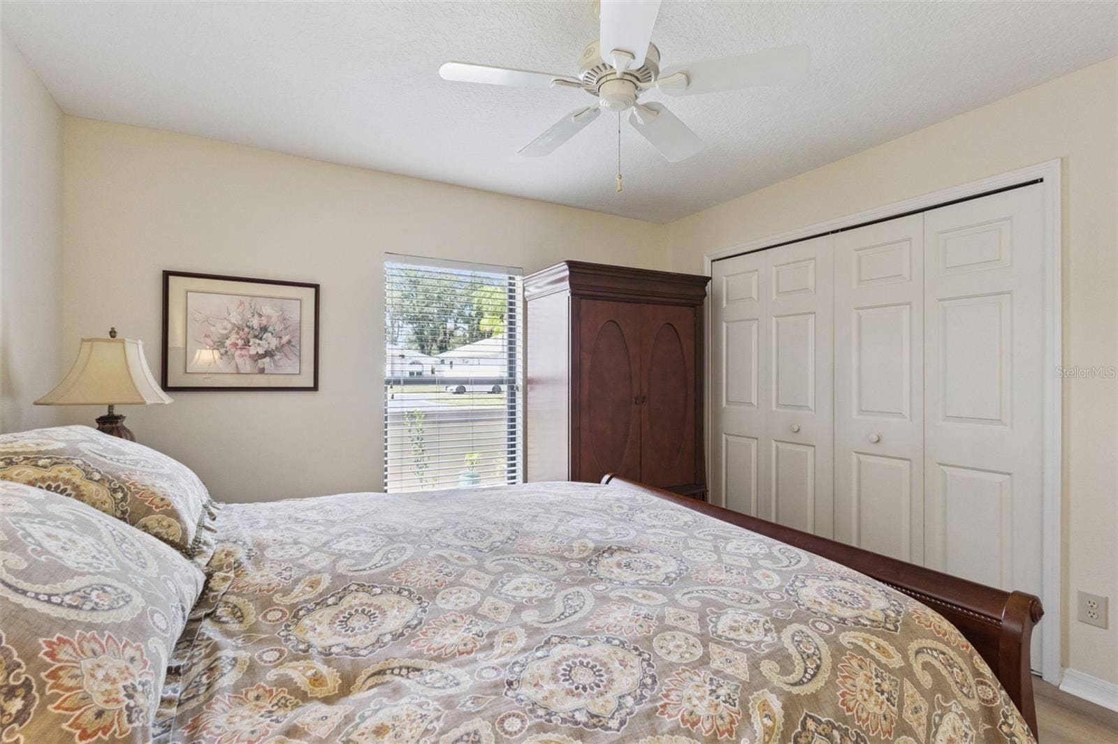 21736 PRINCESS GRACE COURT, Leesburg, FL 34748 BEDROOM 2 has ample DOUBLE BUILT-IN CLOSET
