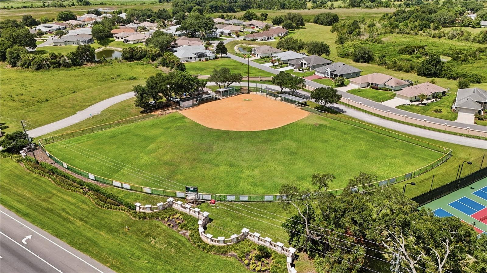 21736 PRINCESS GRACE COURT, Leesburg, FL 34748 The RH SOFTBALL FIELD is host to other teams for competitive play. Spectators can enjoy hot dogs, hamburgers & soft drinks on game days.