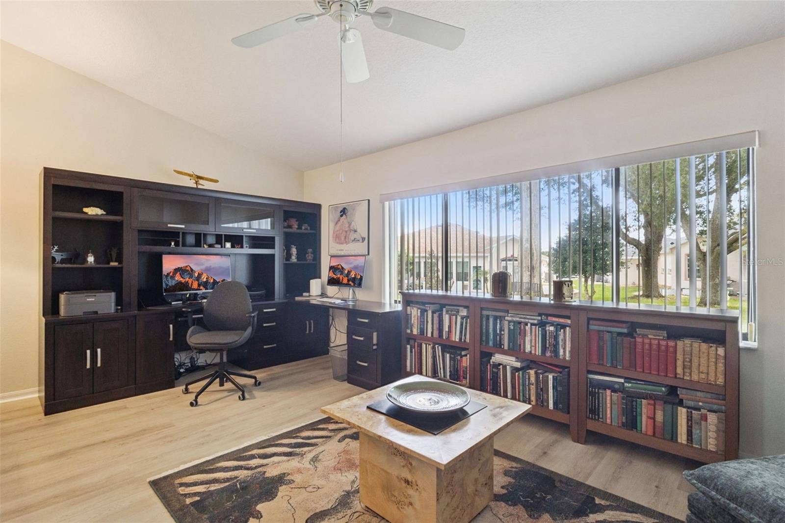 21736 PRINCESS GRACE COURT, Leesburg, FL 34748 SEPARATE OFFICE ~ Can be used as a DEN, TV ROOM, CRAFT AREA ~ Whatever you choose!