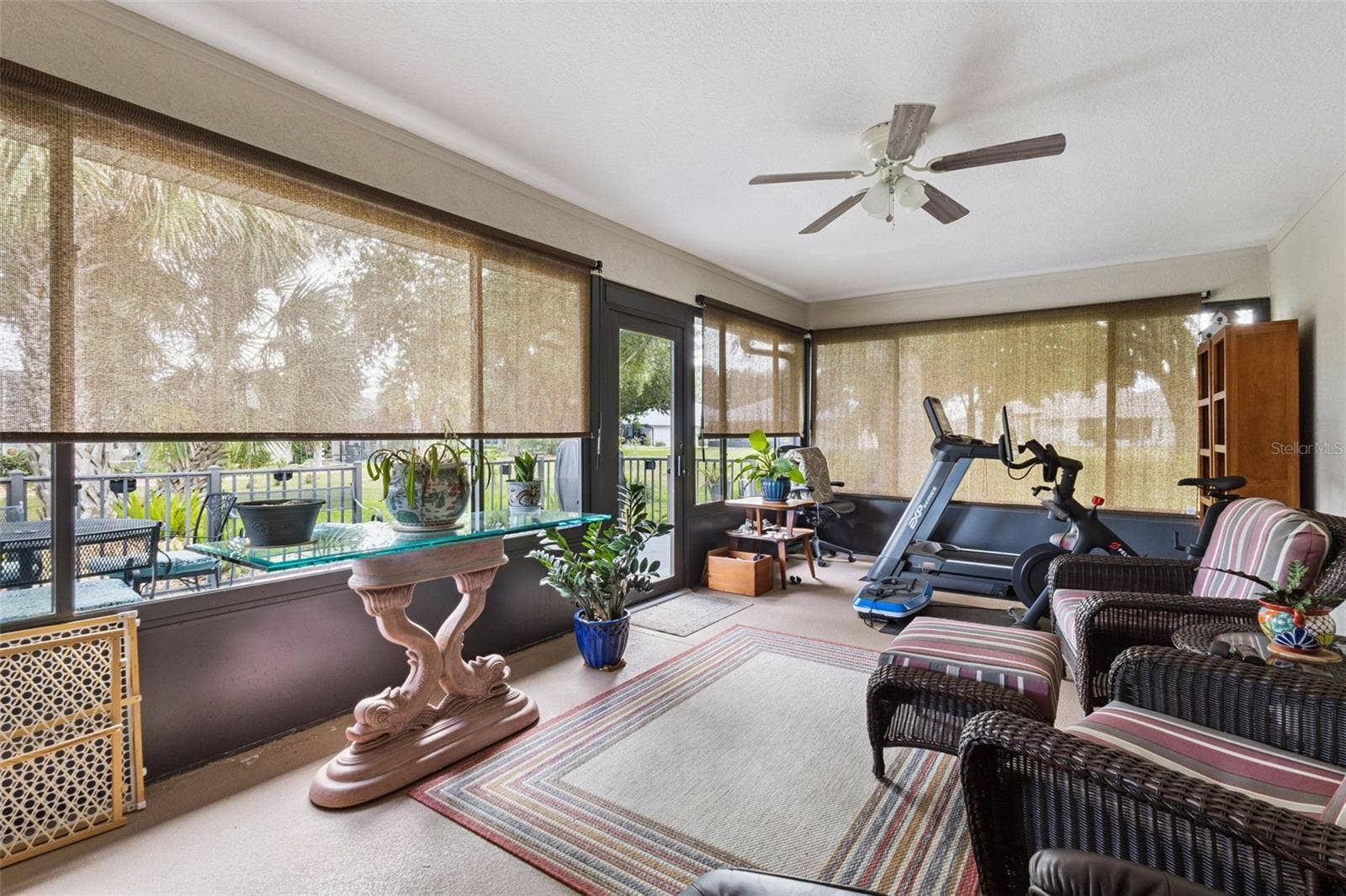 21736 PRINCESS GRACE COURT, Leesburg, FL 34748 LANAI faces East