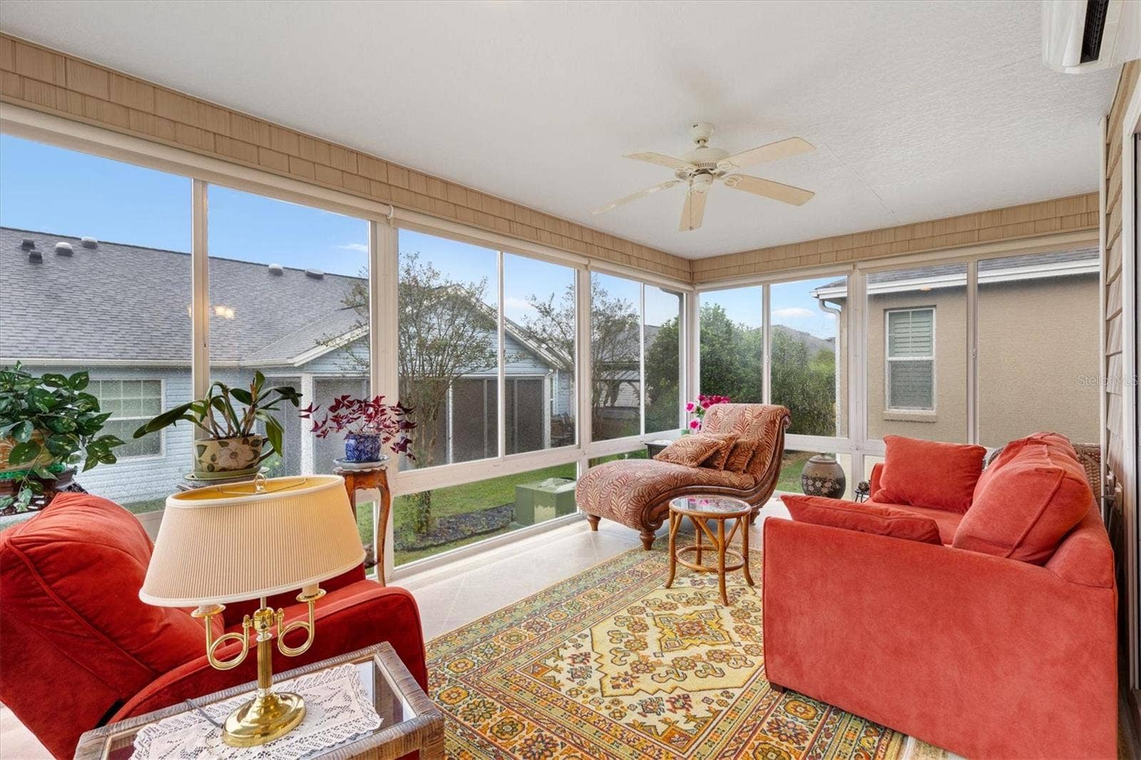 1926 ELDRIDGE LOOP, The Villages, FL 32162 Inviting climate controlled lanai.