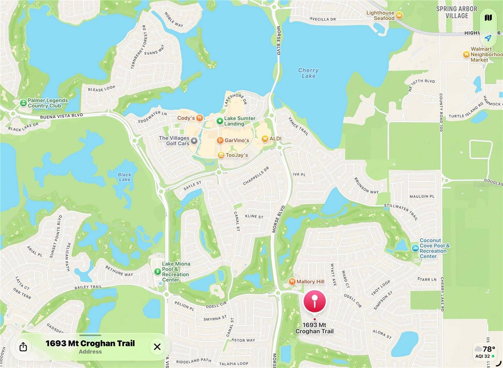 1693 MOUNT CROGHAN TRAIL, The Villages, FL 32162 1693 MOUNT CROGHAN TRAIL, The Villages, FL 32162