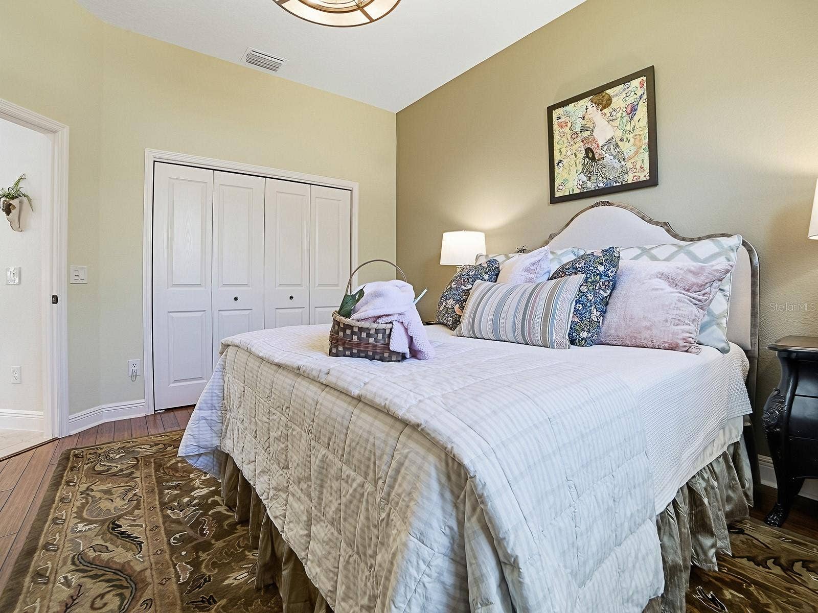 1103 MIONA SHORES DRIVE, The Villages, FL 32162 LARGE DOUBLE DOOR CLOSET WITH BUILT-INS.
