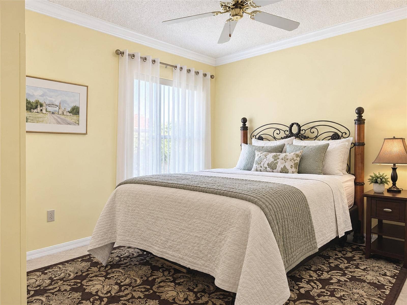 1318 BALBOA COURT, The Villages, FL 32159 Bedroom 2 (bedding does not convey)