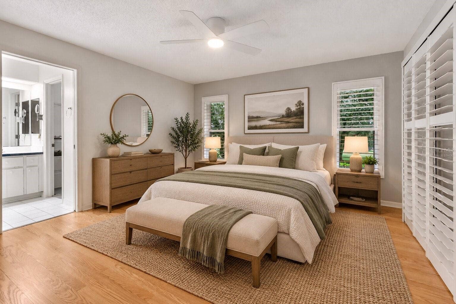 5124 LINKS LANE, Leesburg, FL 34748 Virtually Staged Second Bedroom