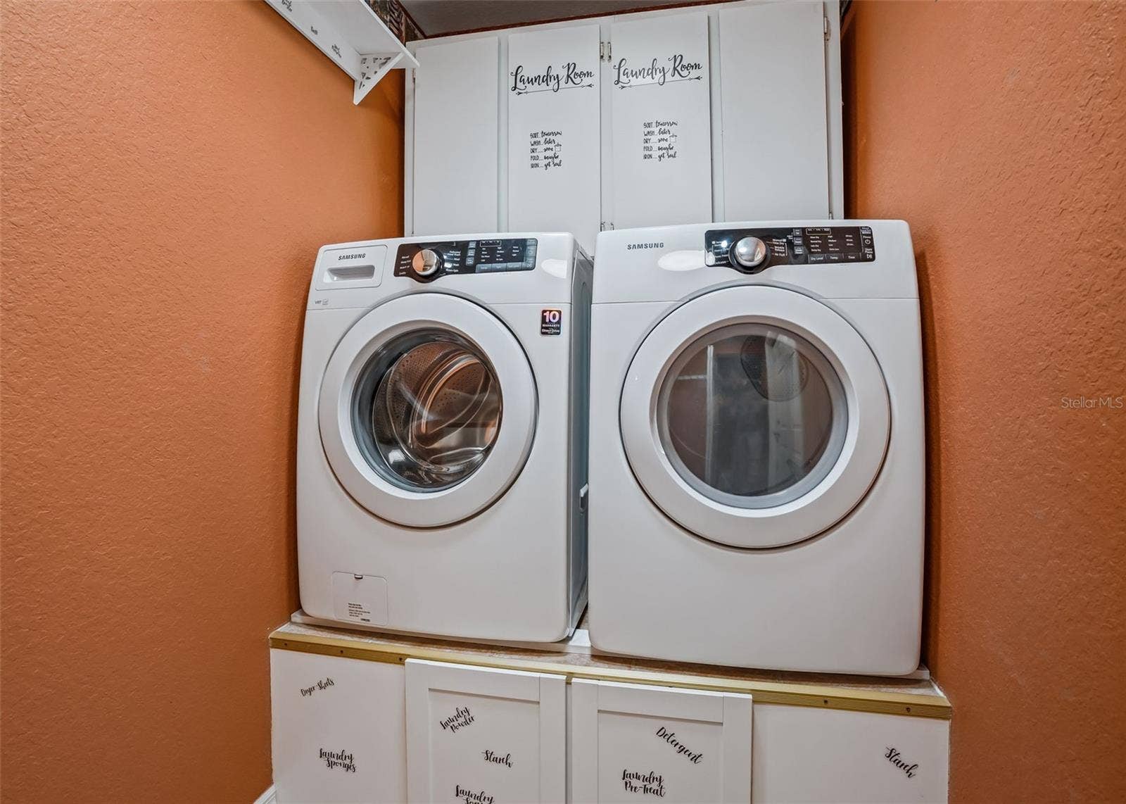 Inside Laundry room