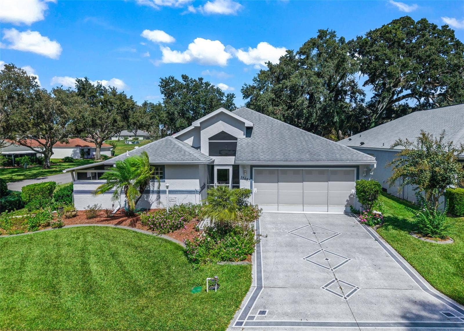2/3 Concrete Block & Stucco Pinehurst Villa