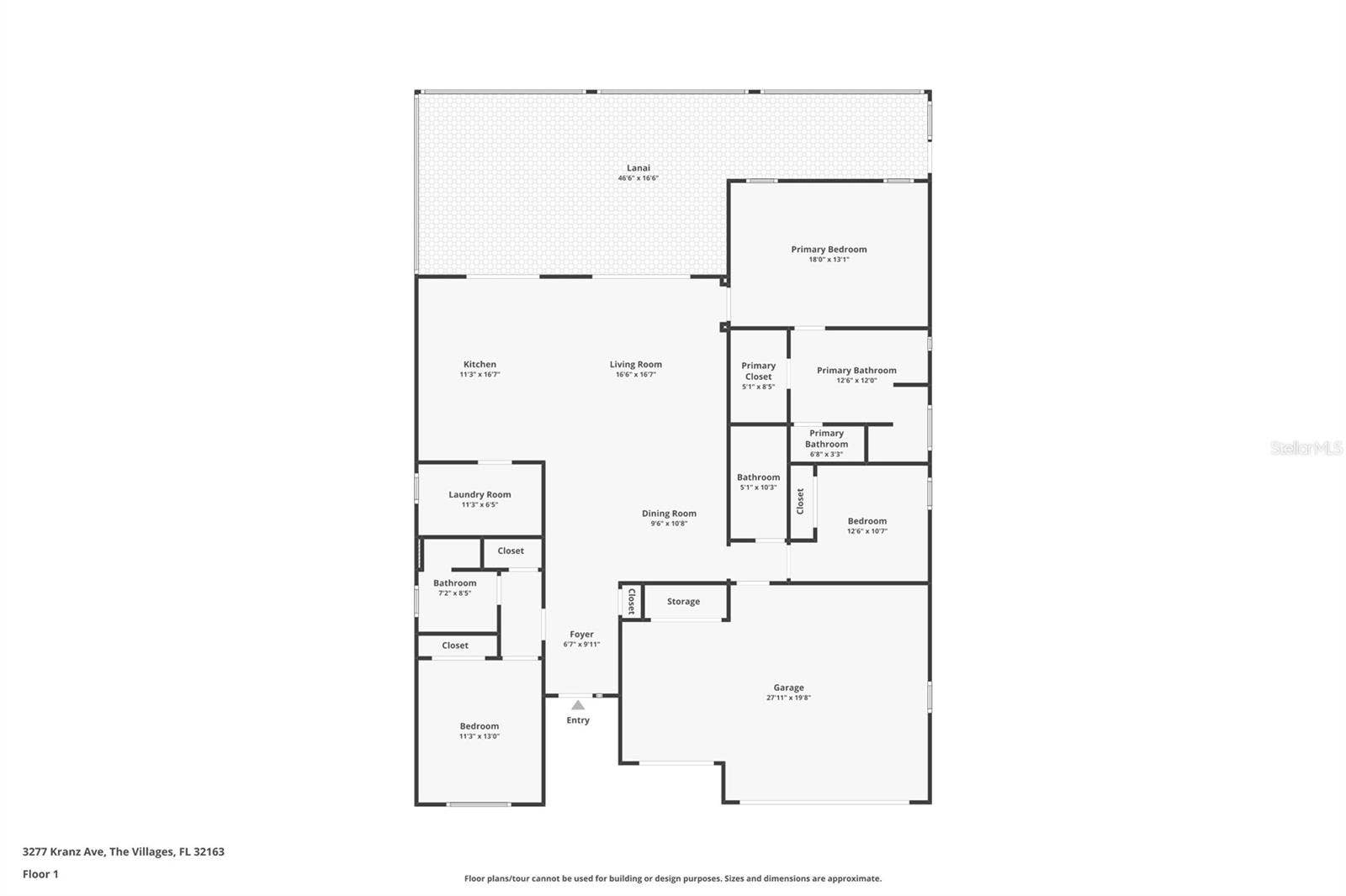 3277 KRANZ AVENUE, The Villages, FL 32163 3277 KRANZ AVENUE, The Villages, FL 32163