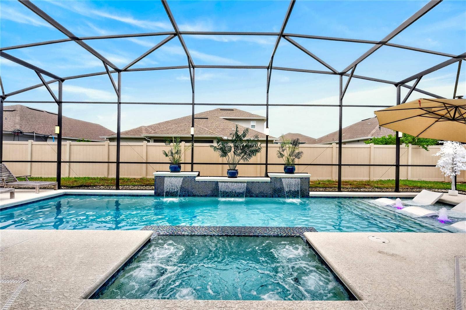 Heated Saltwater Pool & Spa