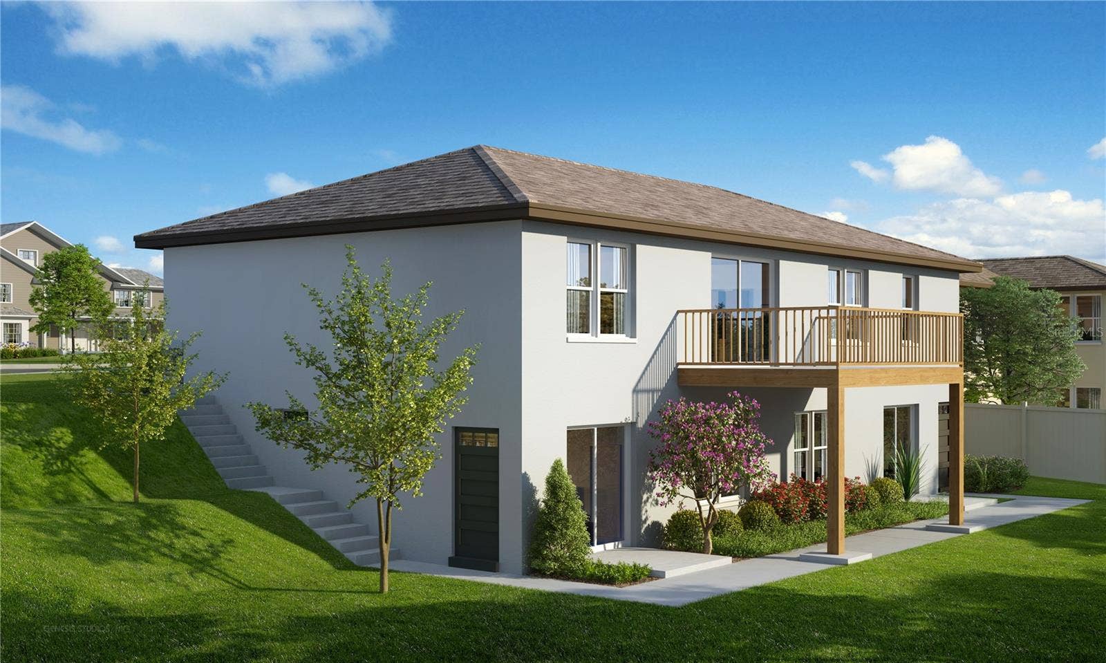 CONSTITUTION MORNINGVIEW DRIVE, Eustis, FL 32726 Back Elevation Rendering