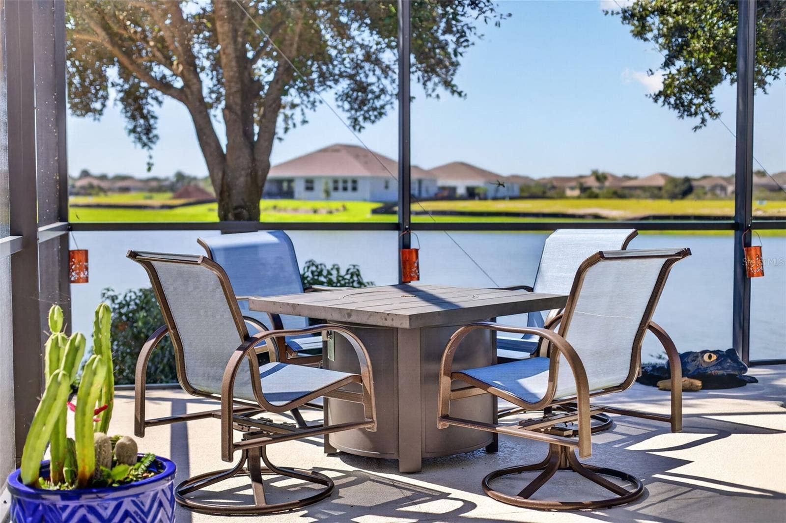 2444 PAWTUCKET PASS, Mount Dora, FL 32757 Bring your outdoor fireplaceyoure going to love spending crisp evenings by the pool and lake!