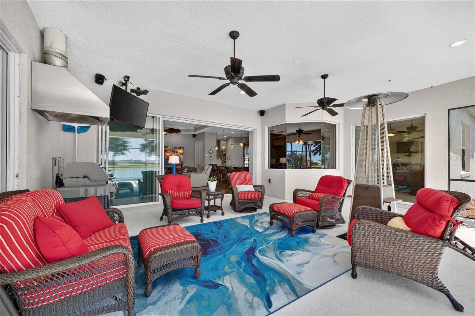 2444 PAWTUCKET PASS, Mount Dora, FL 32757 Hours will be spent in the huge lanai that creates a great space to rest after time in the pool.