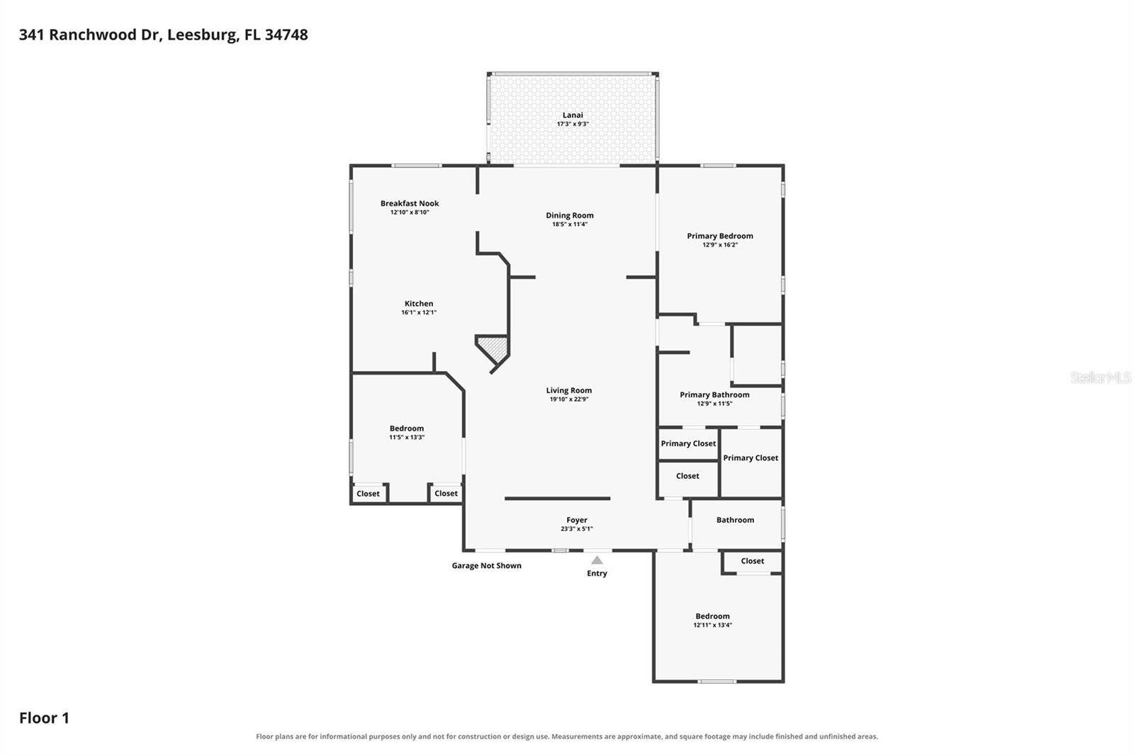 341 RANCHWOOD DRIVE, Leesburg, FL 34748