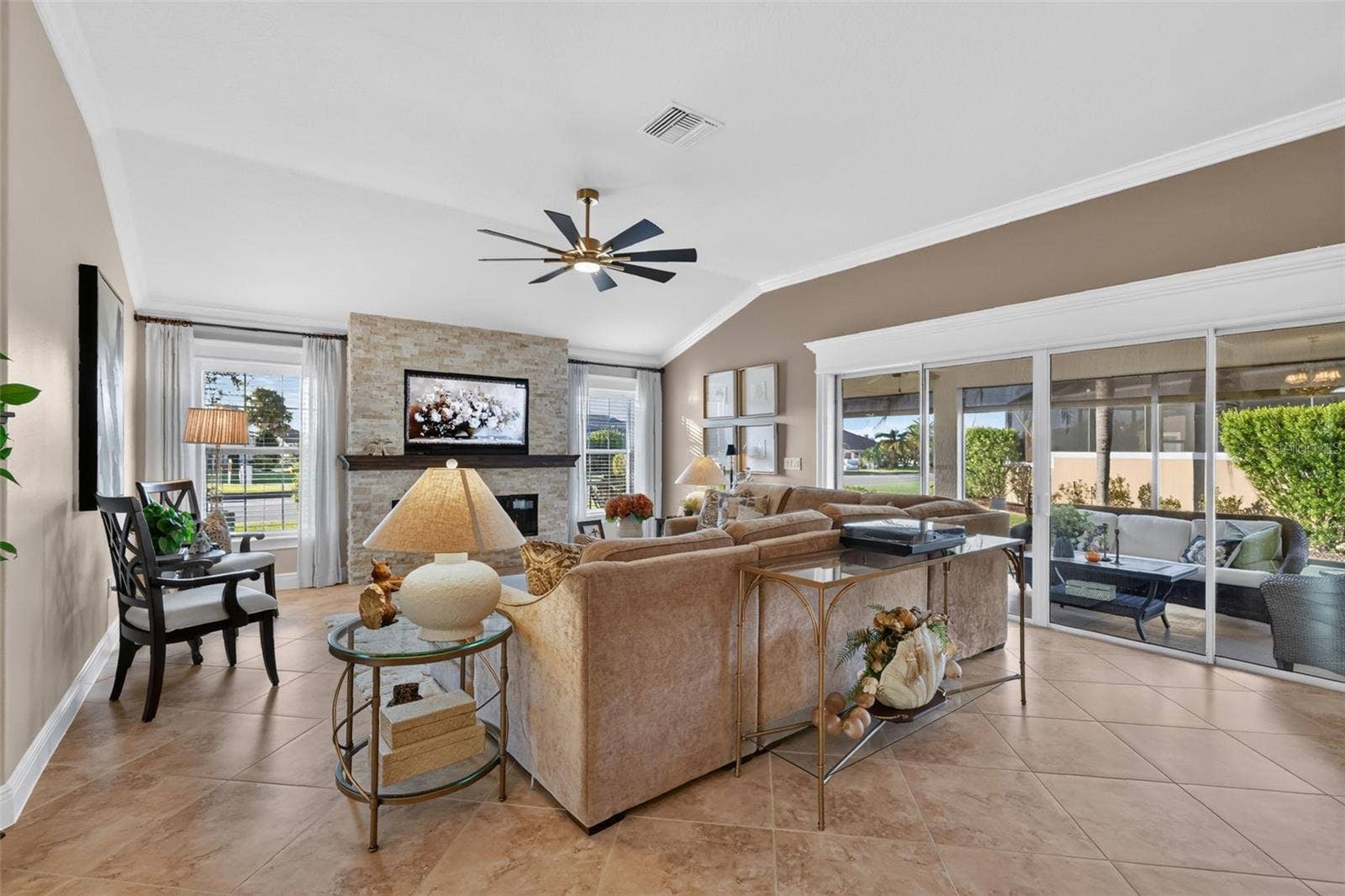 1793 WAX BERRY COURT, The Villages, FL 32163 Living Room