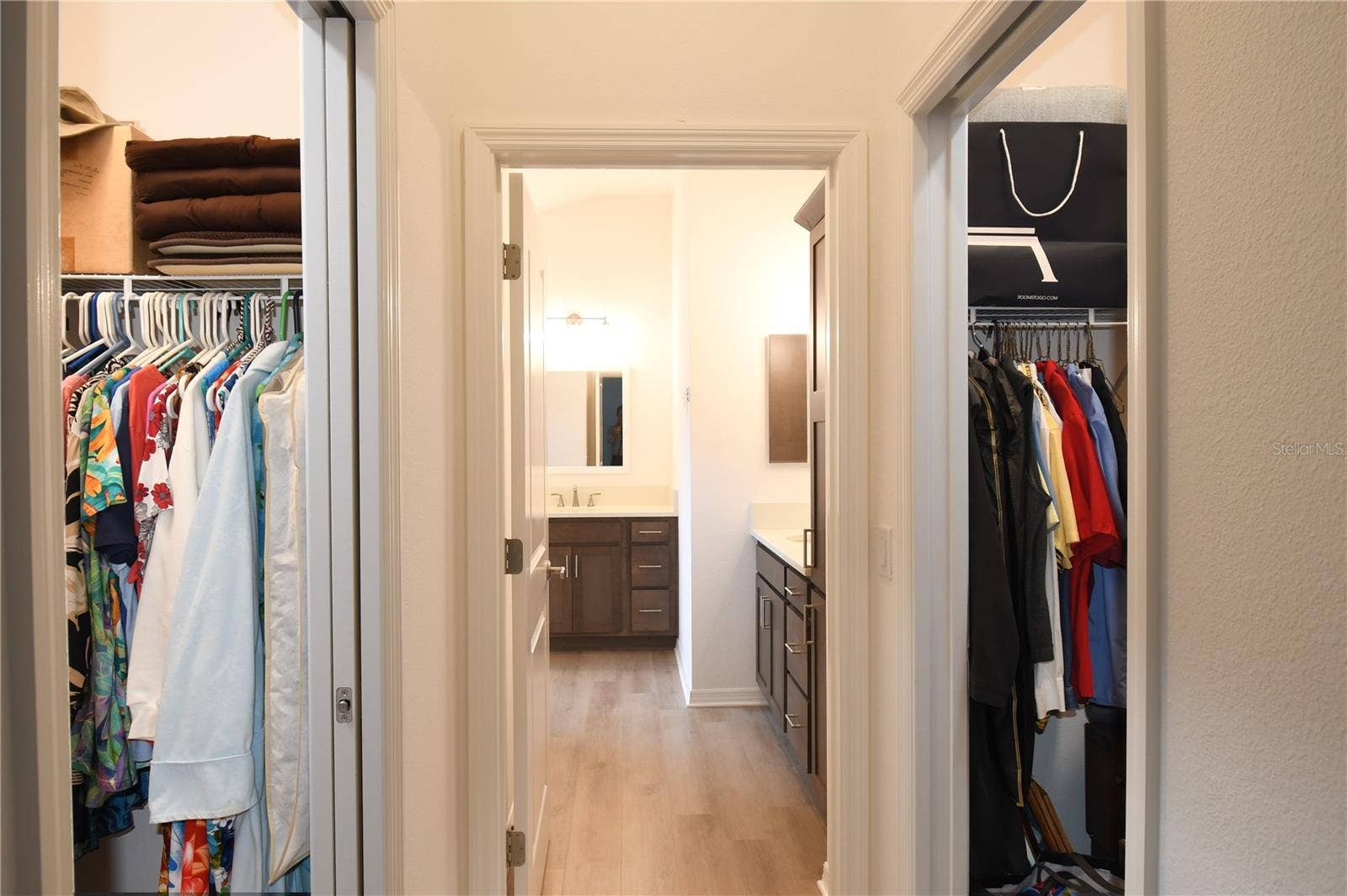 Master Walk-In Closets