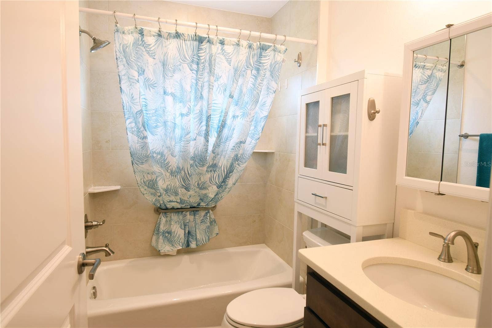 Guest Bathroom with Quartz Counter Top